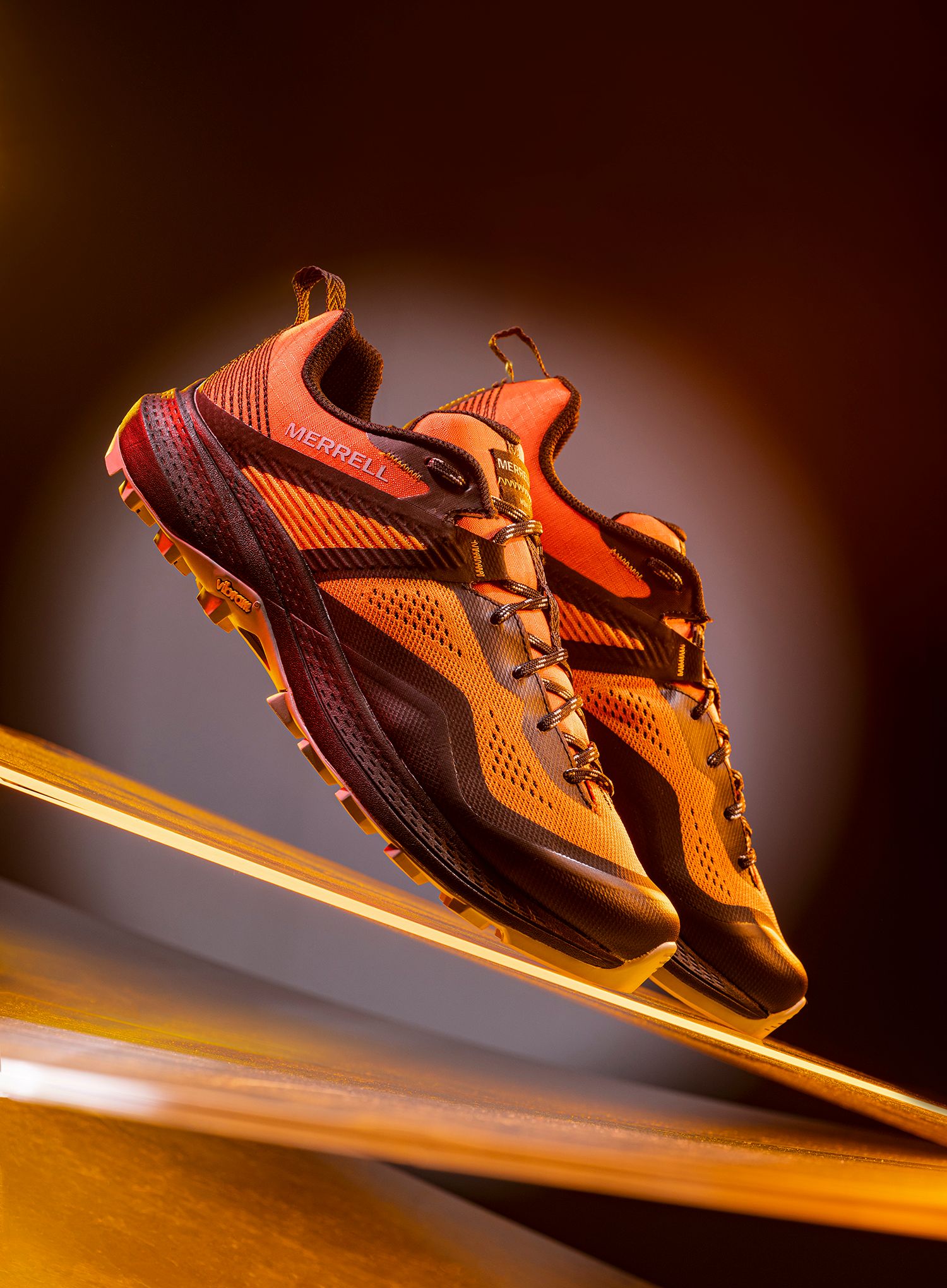 Turistické boty Merrell MQM 3 - tangerine