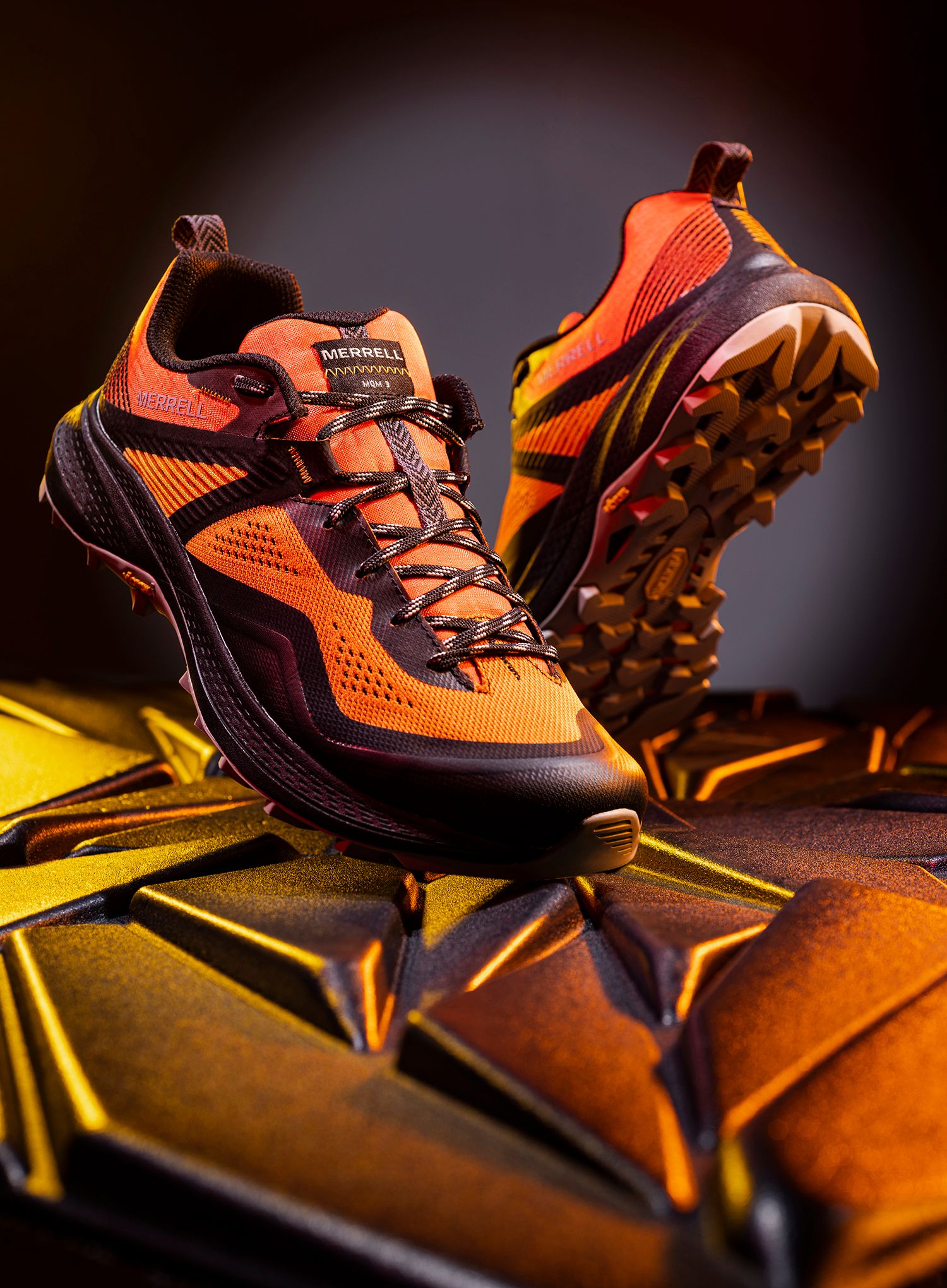 Turistické boty Merrell MQM 3 - tangerine