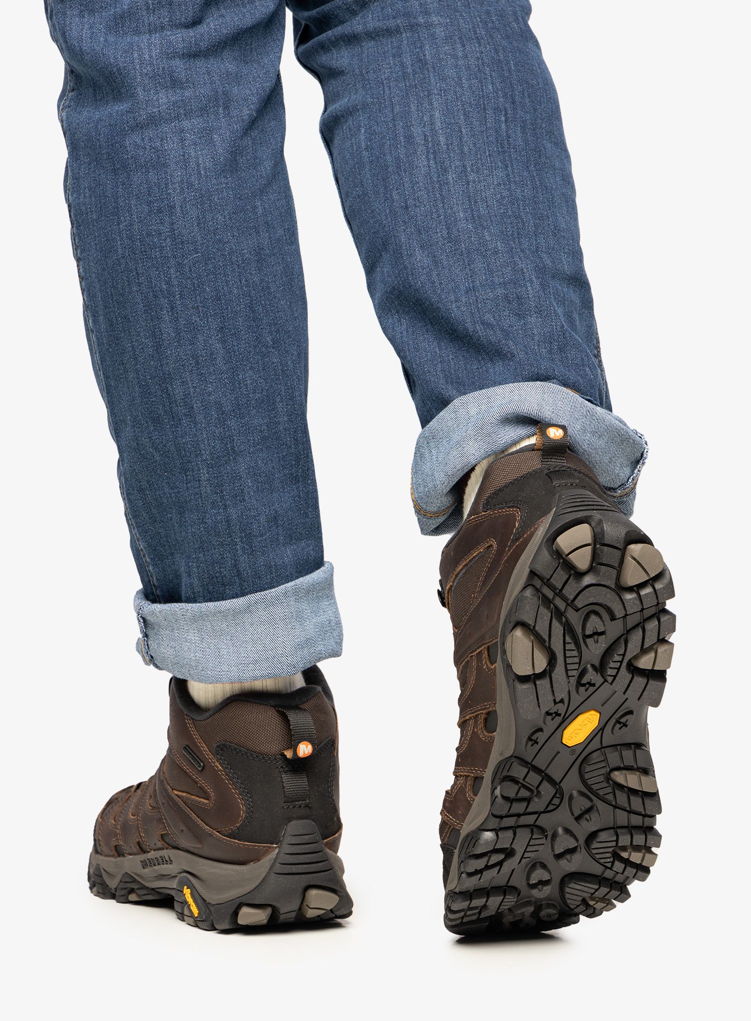 Turistické boty Merrell Moab 3 Thermo Mid WP - earth