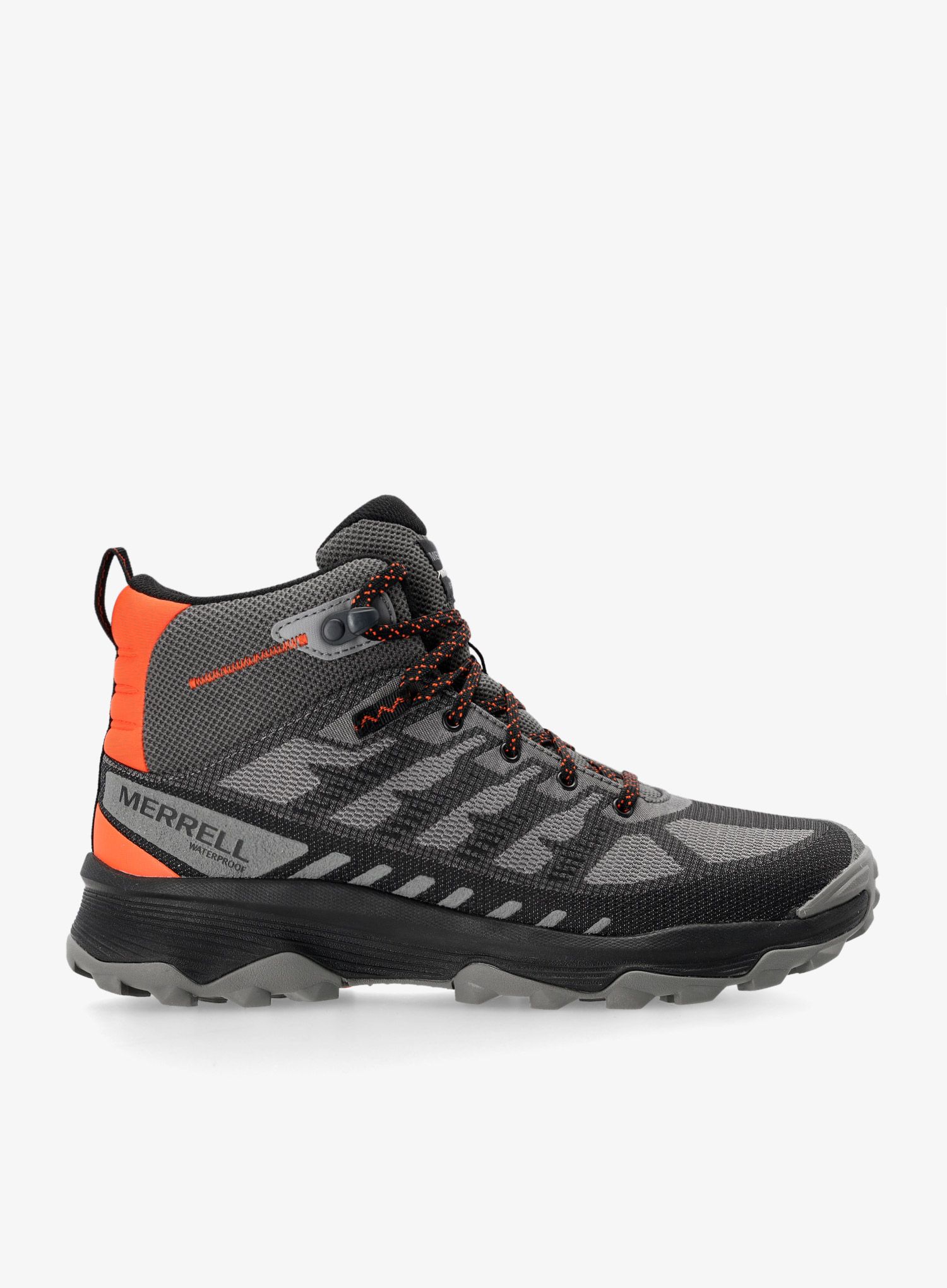 Turistické boty Merrell Speed Eco Mid WP - charcoal/tangerine