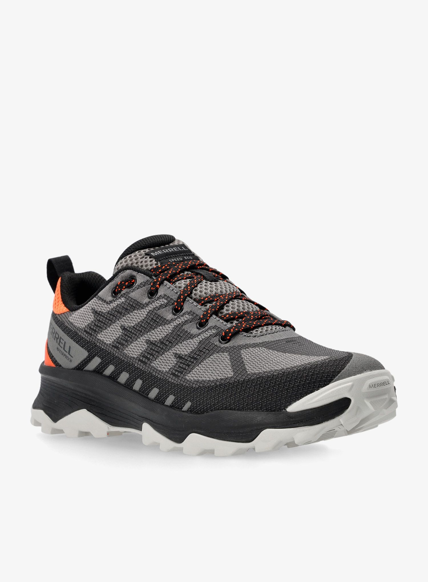 Turistické boty Merrell Speed Eco WP - charcoal/tangerine