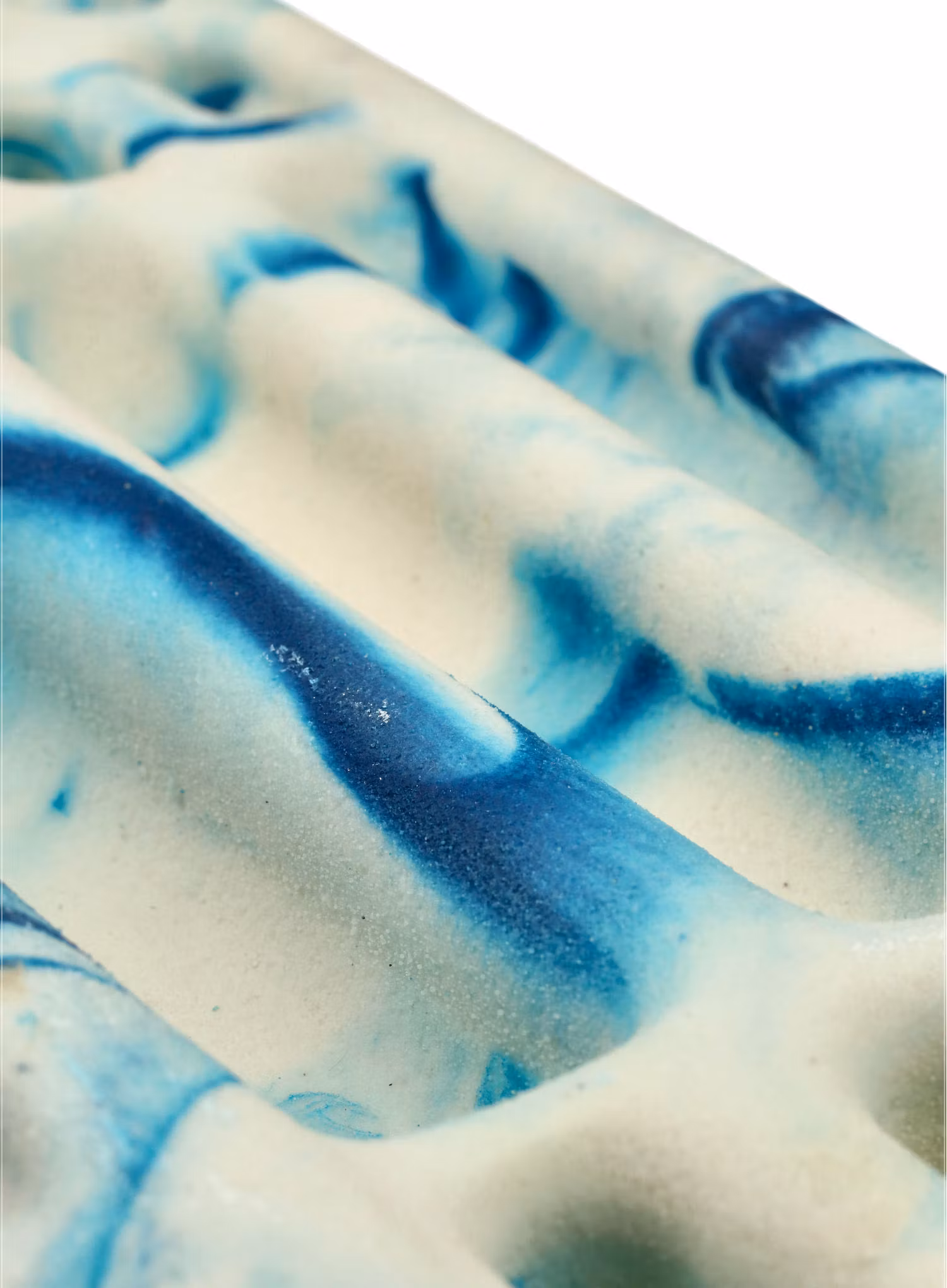 Posilovací deska Metolius Contact - white/blue swirl