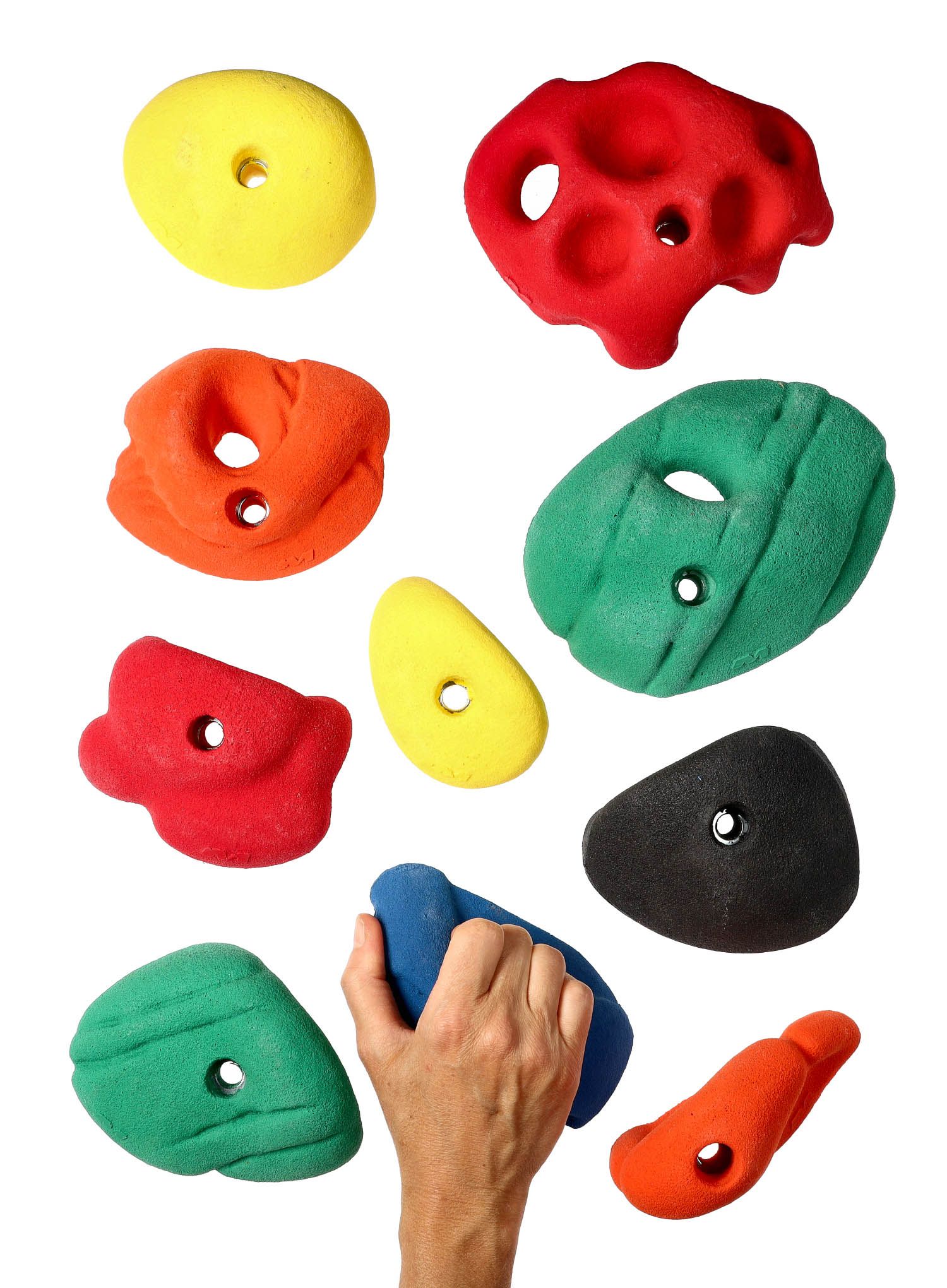 Horolezecké chyty Metolius Modulars - assorted