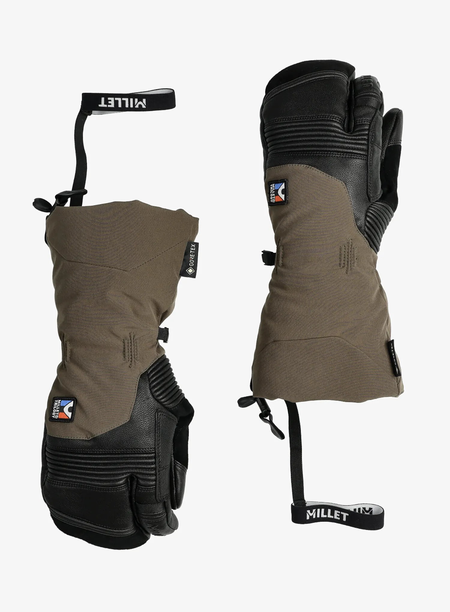 Rukavice na hory Millet Trilogy Icon 3 Finger GTX Glove - deep jungle