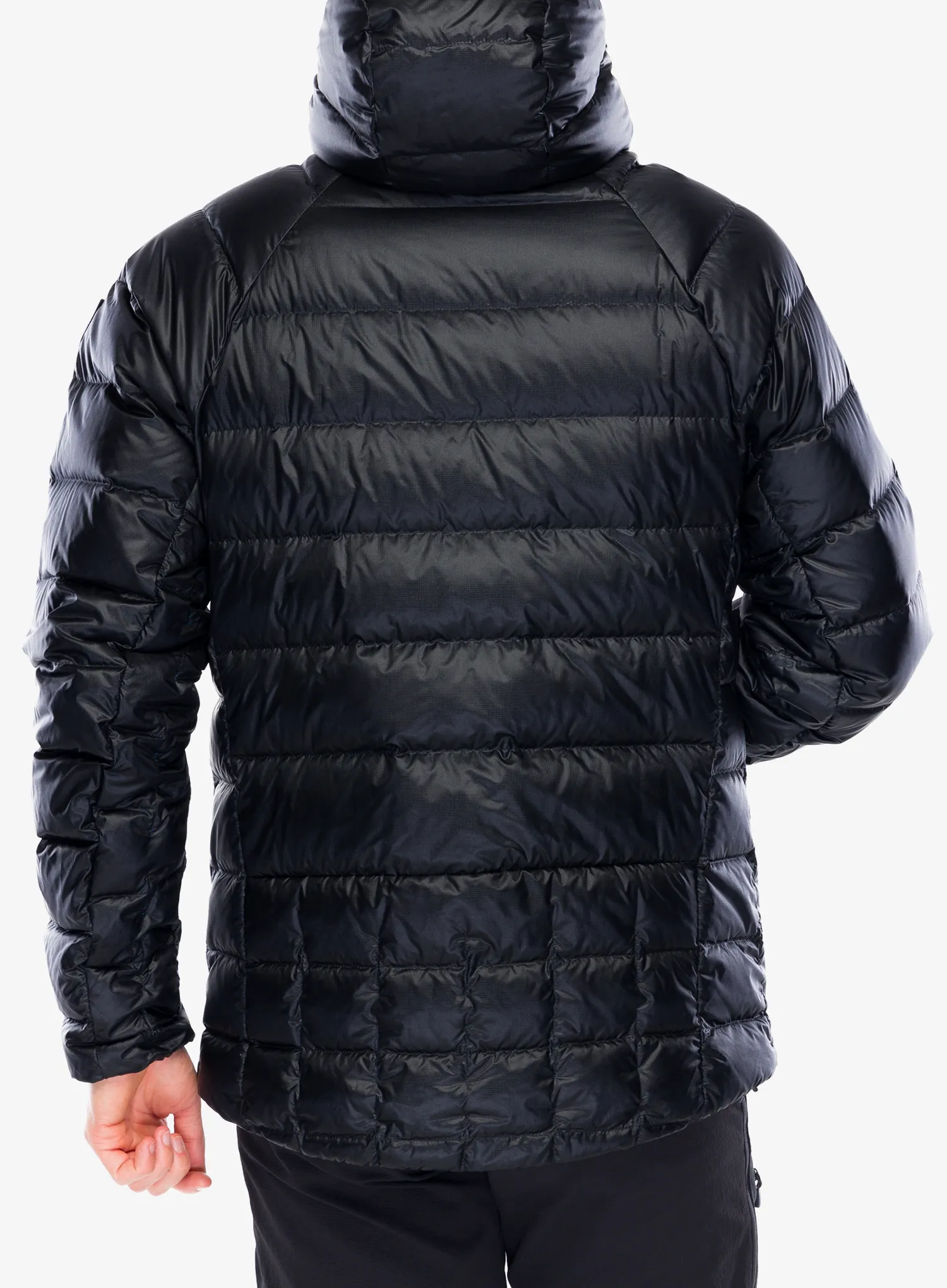 Péřová bunda Millet Trilogy Icon Down Hooded - black