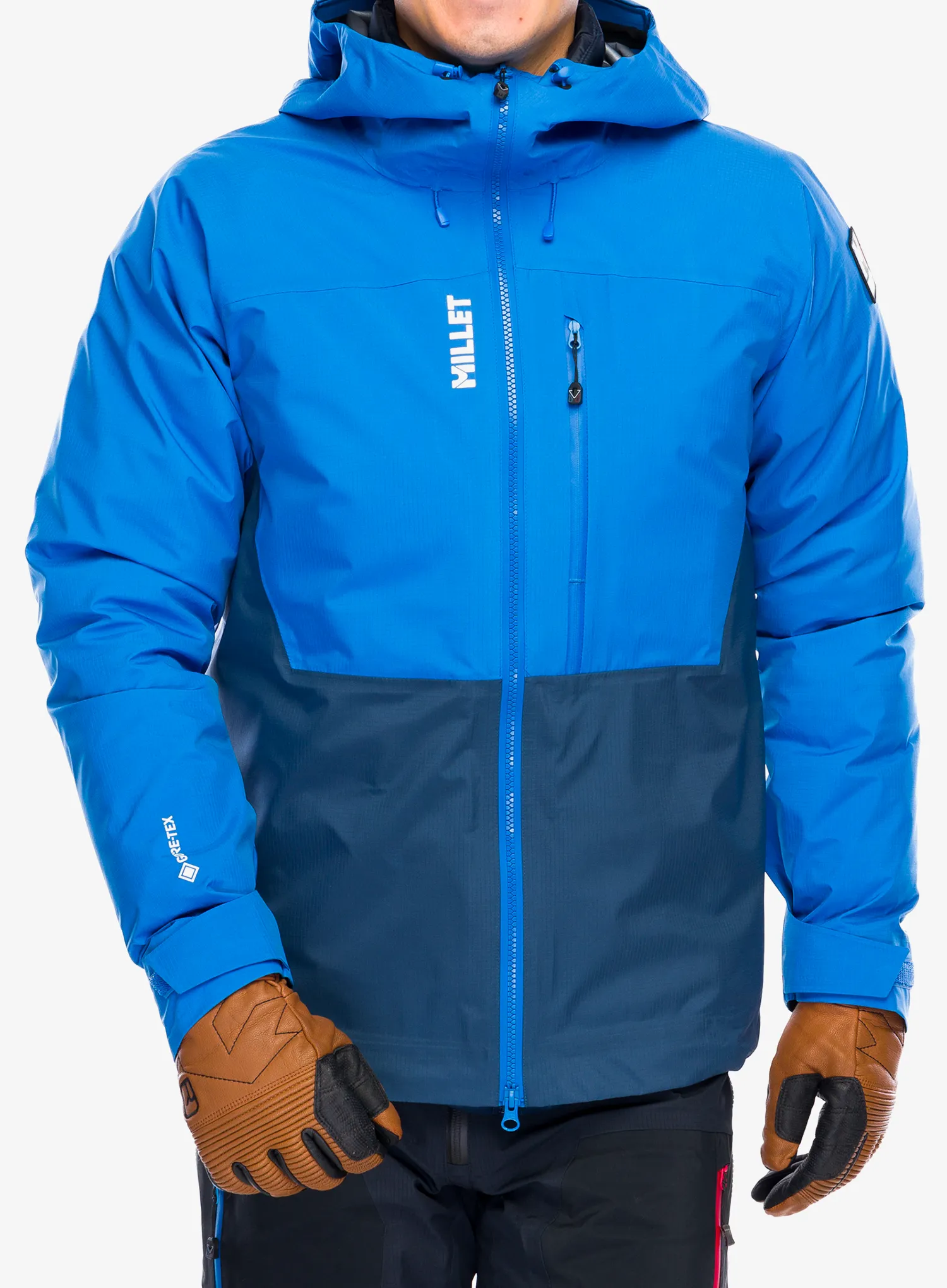 Bunda s membránou Millet Trilogy Icon Light GTX 3L Jacket - dark denim/icon blue