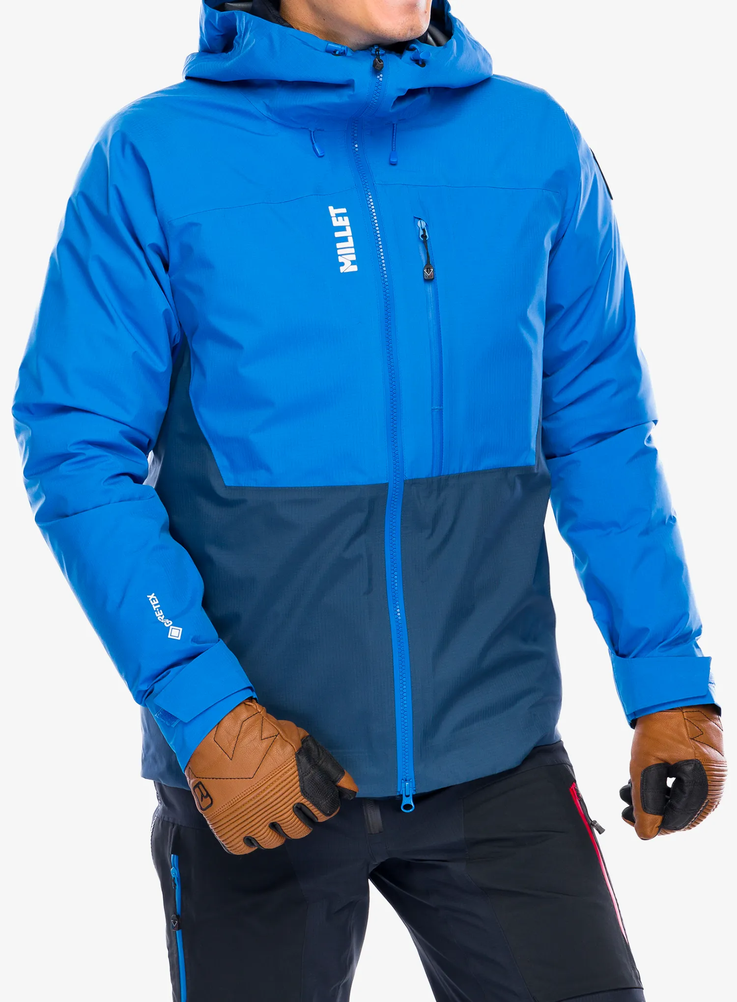 Bunda s membránou Millet Trilogy Icon Light GTX 3L Jacket - dark denim/icon blue