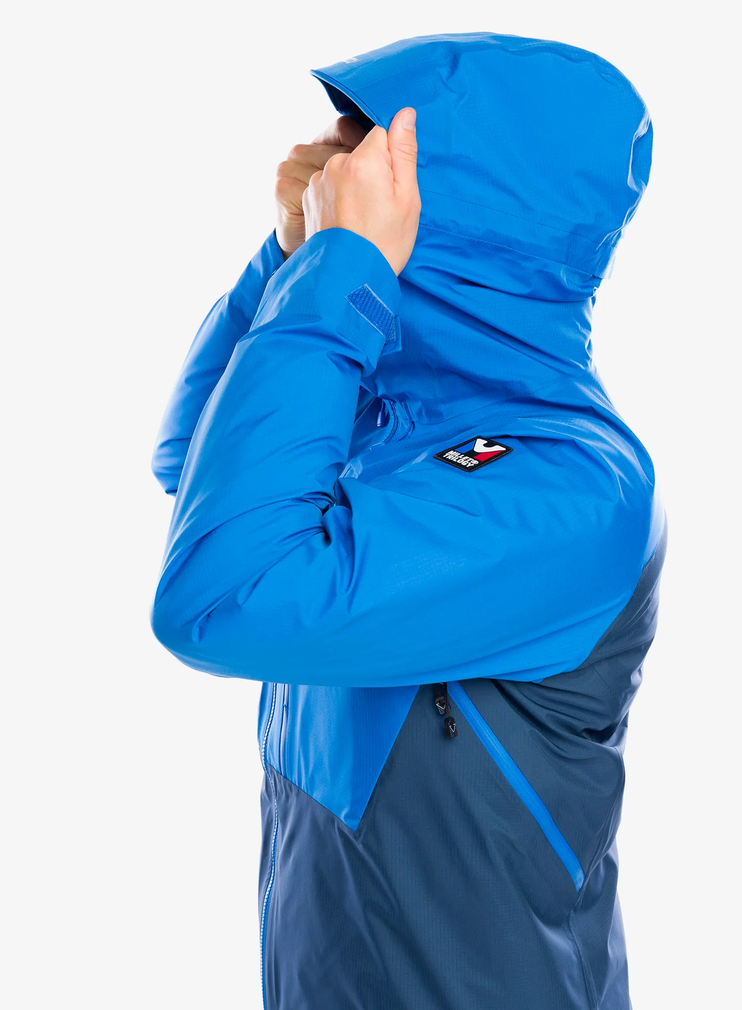 Bunda s membránou Millet Trilogy Icon Light GTX 3L Jacket - dark denim/icon blue