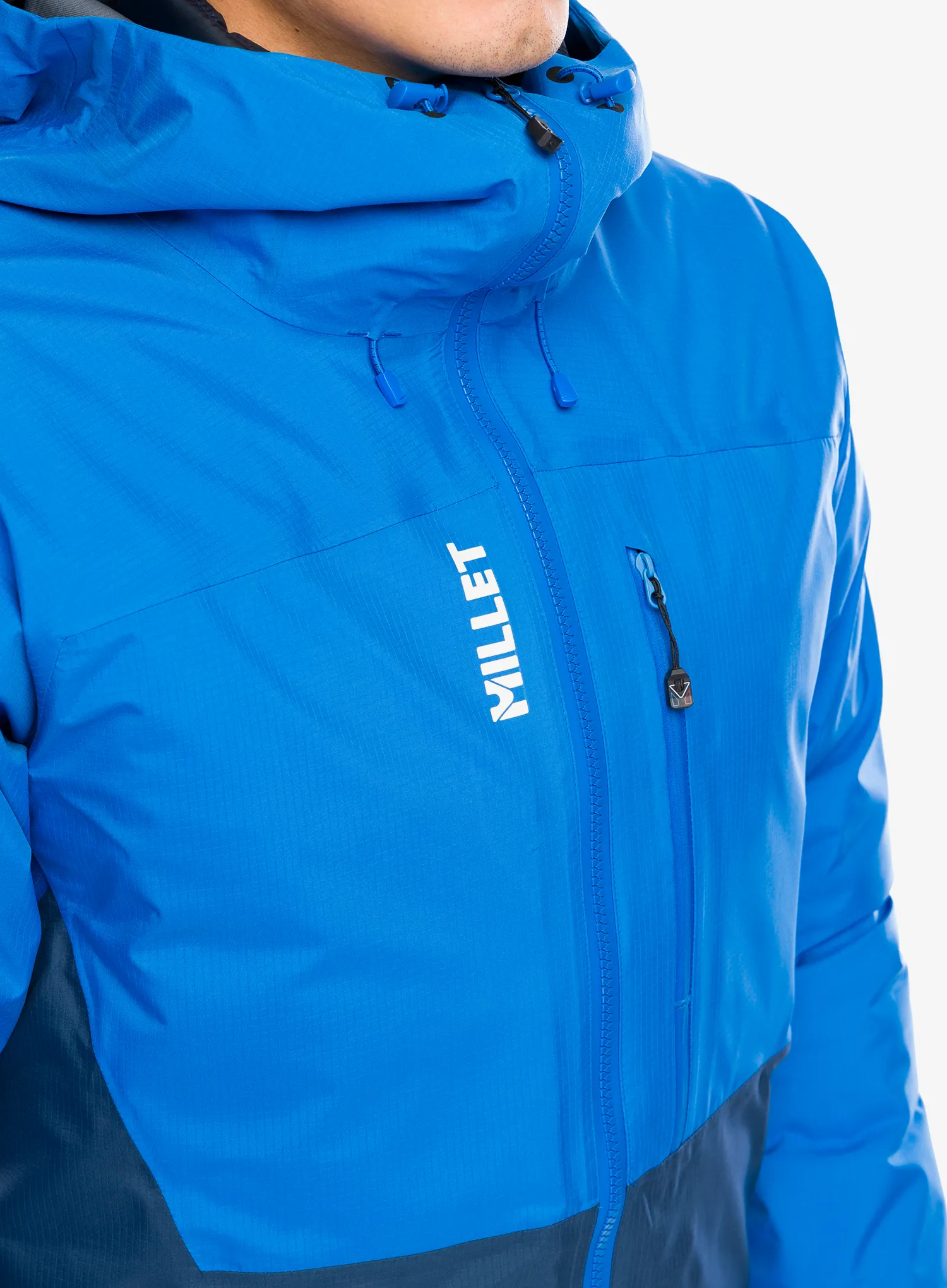 Bunda s membránou Millet Trilogy Icon Light GTX 3L Jacket - dark denim/icon blue