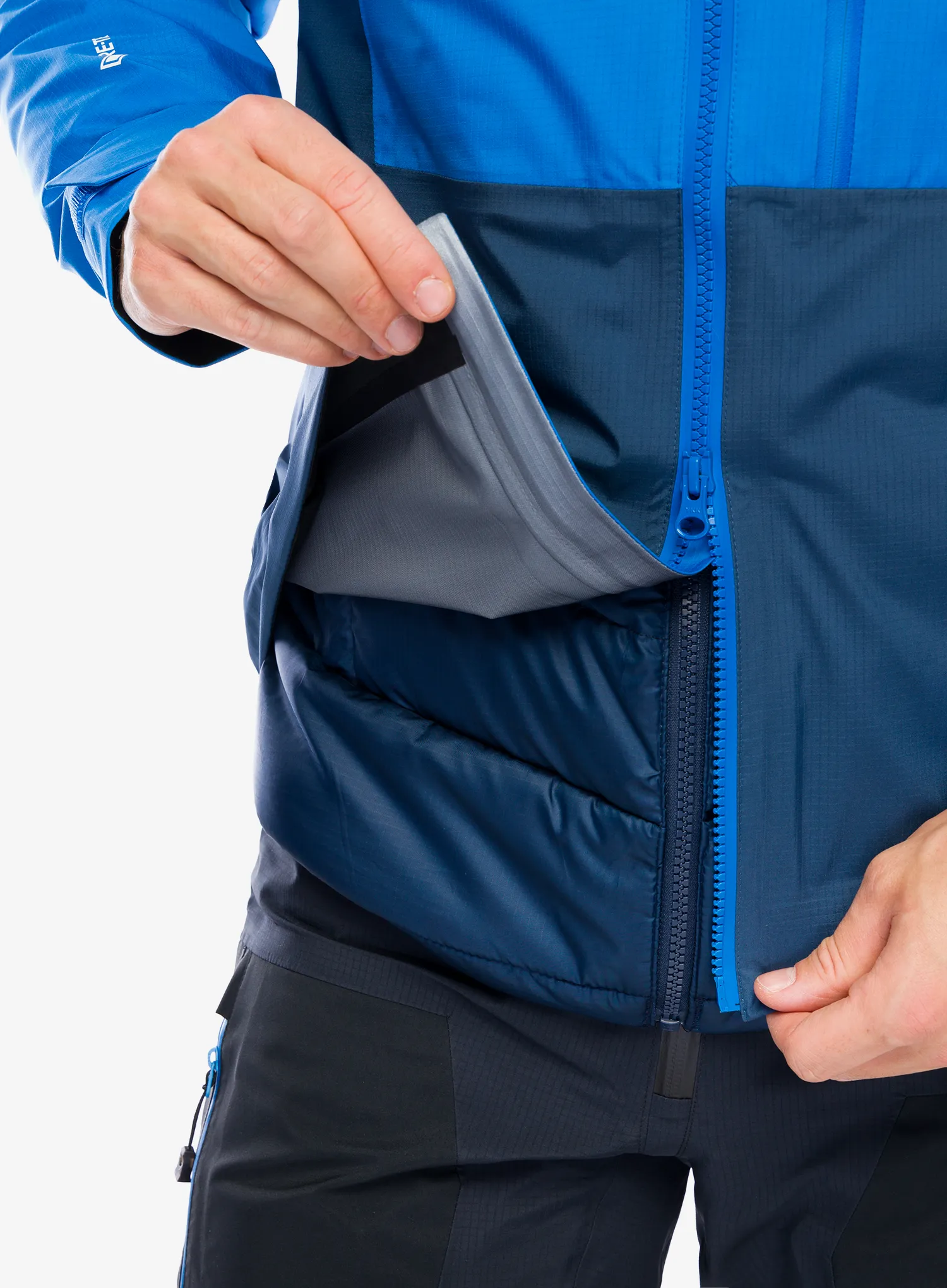 Bunda s membránou Millet Trilogy Icon Light GTX 3L Jacket - dark denim/icon blue