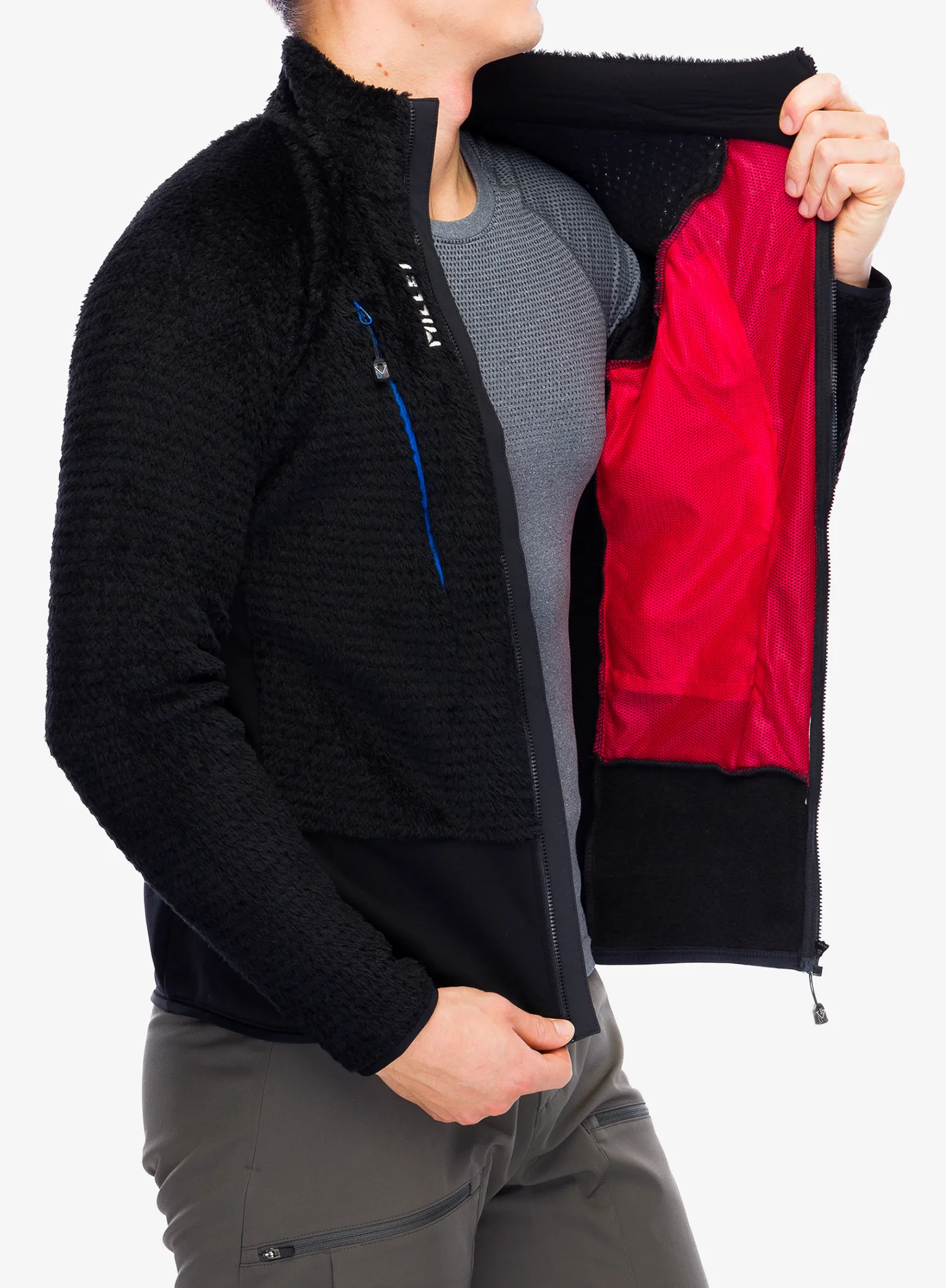 Fleecová bunda Millet Trilogy Icon X Loft Jacket - black