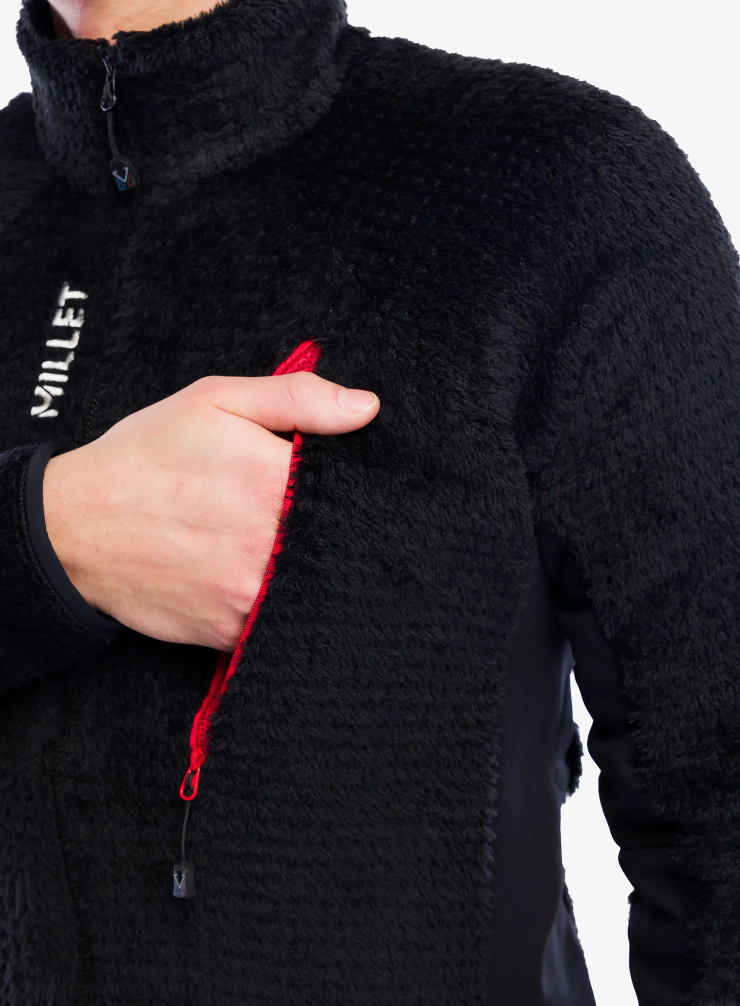 Fleecová bunda Millet Trilogy Icon X Loft Jacket - black