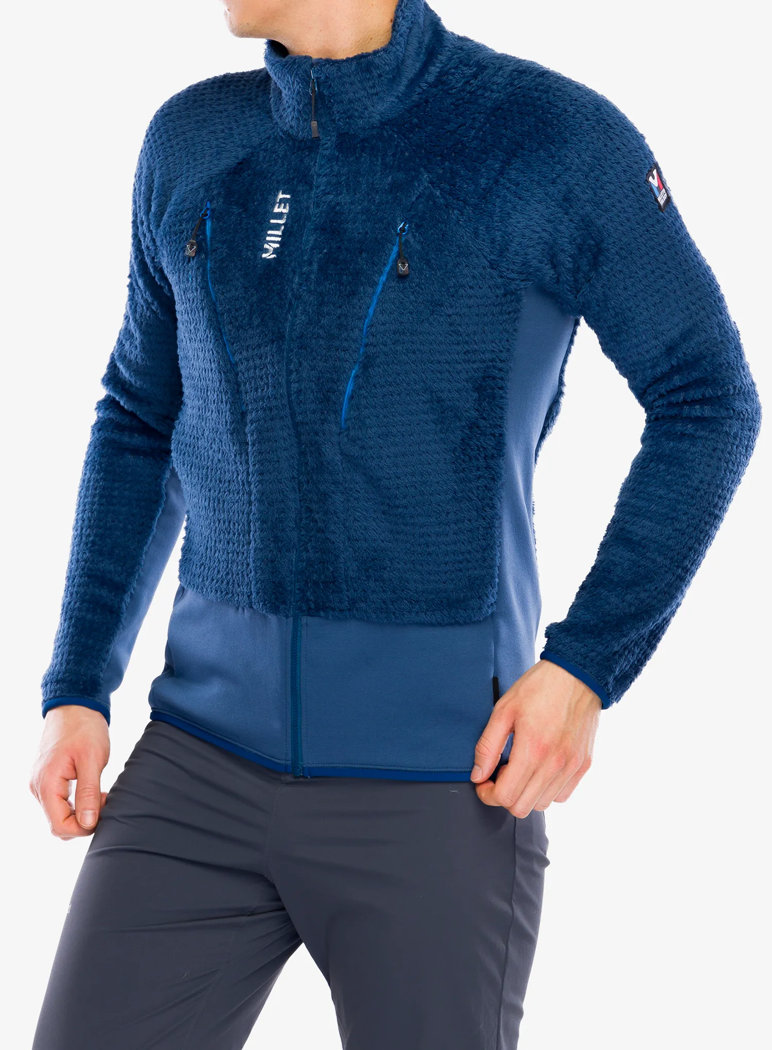 Fleecová bunda Millet Trilogy Icon X Loft Jacket - dark denim