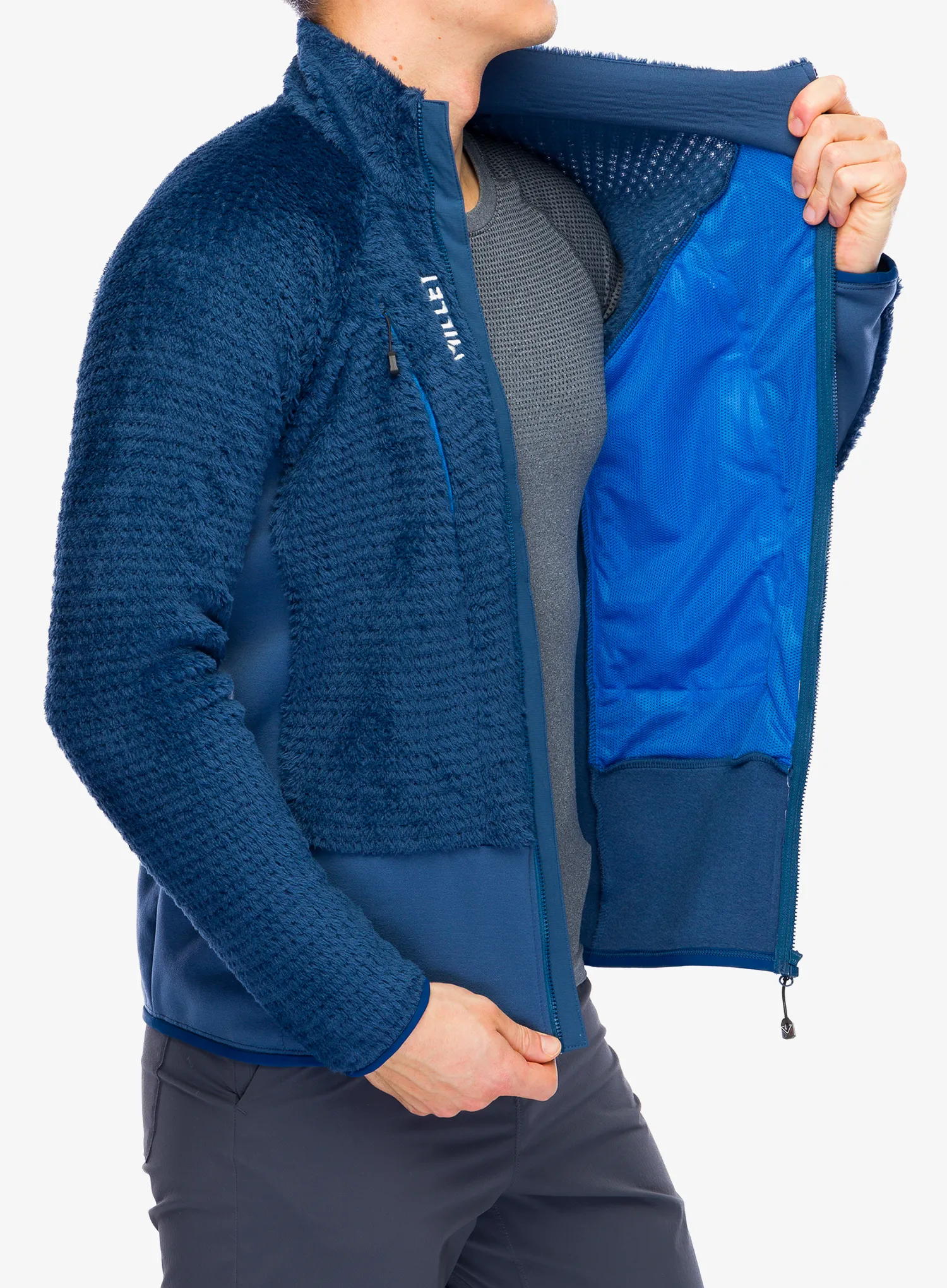 Fleecová bunda Millet Trilogy Icon X Loft Jacket - dark denim