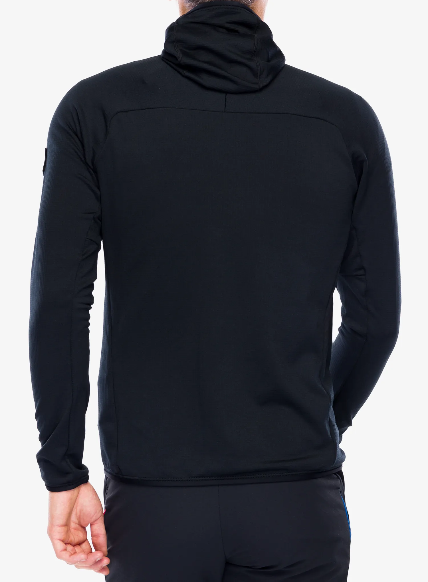 Fleece mikina Millet Trilogy Light Grid Hoodie - black