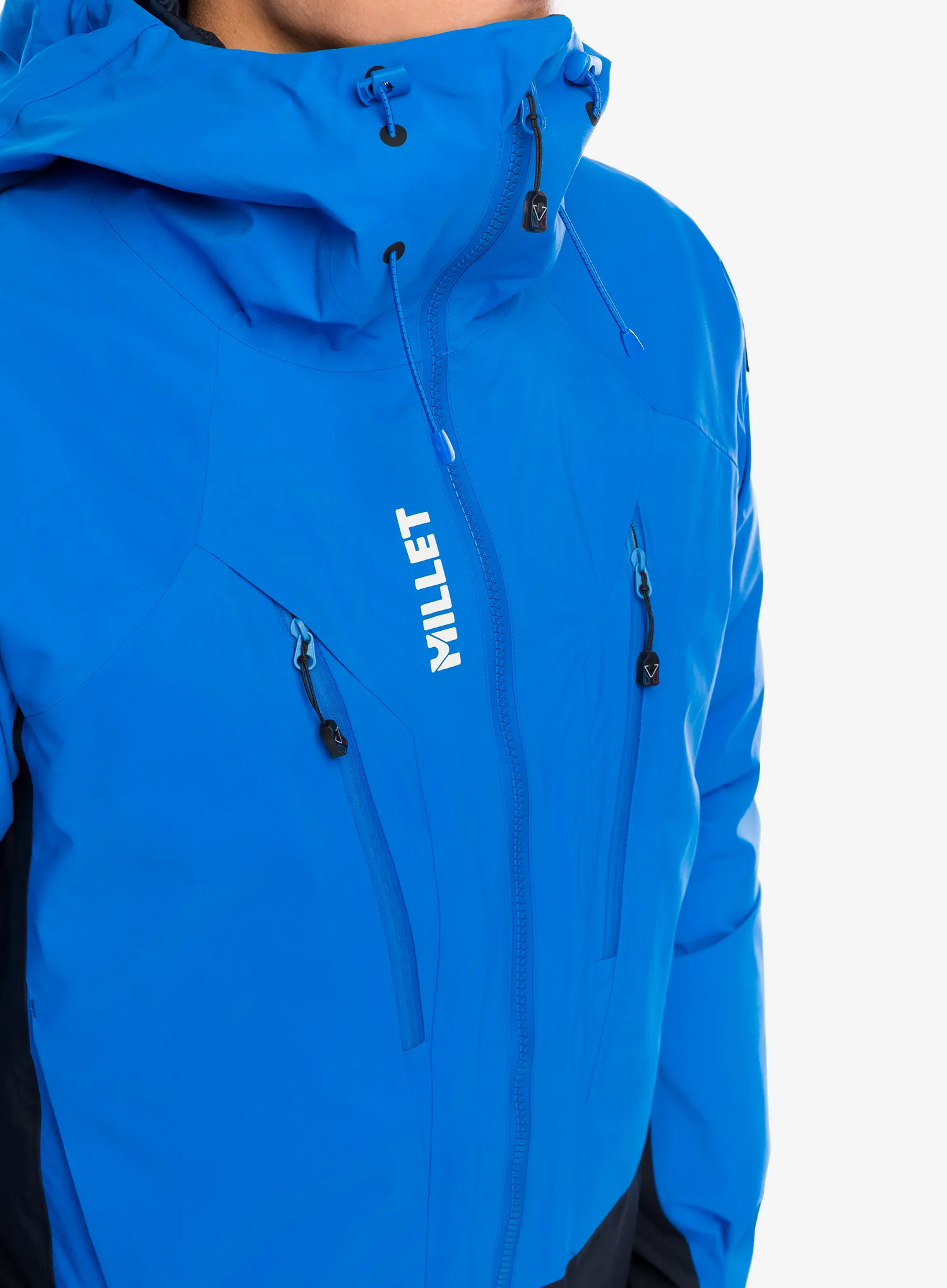 Bunda s membránou Millet Trilogy V Icon GTX Pro Jacket - black/icon blue