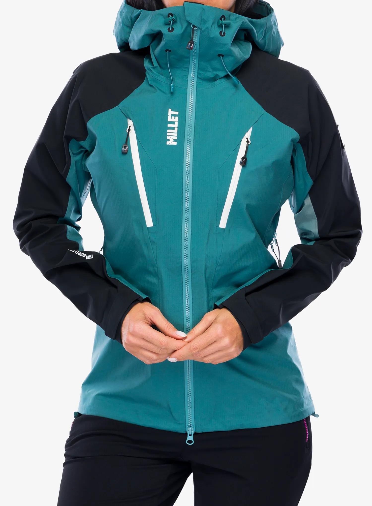 Dámská nepromokavá bunda s membránou Millet Trilogy V Icon GTX Pro Jacket - hydro/black