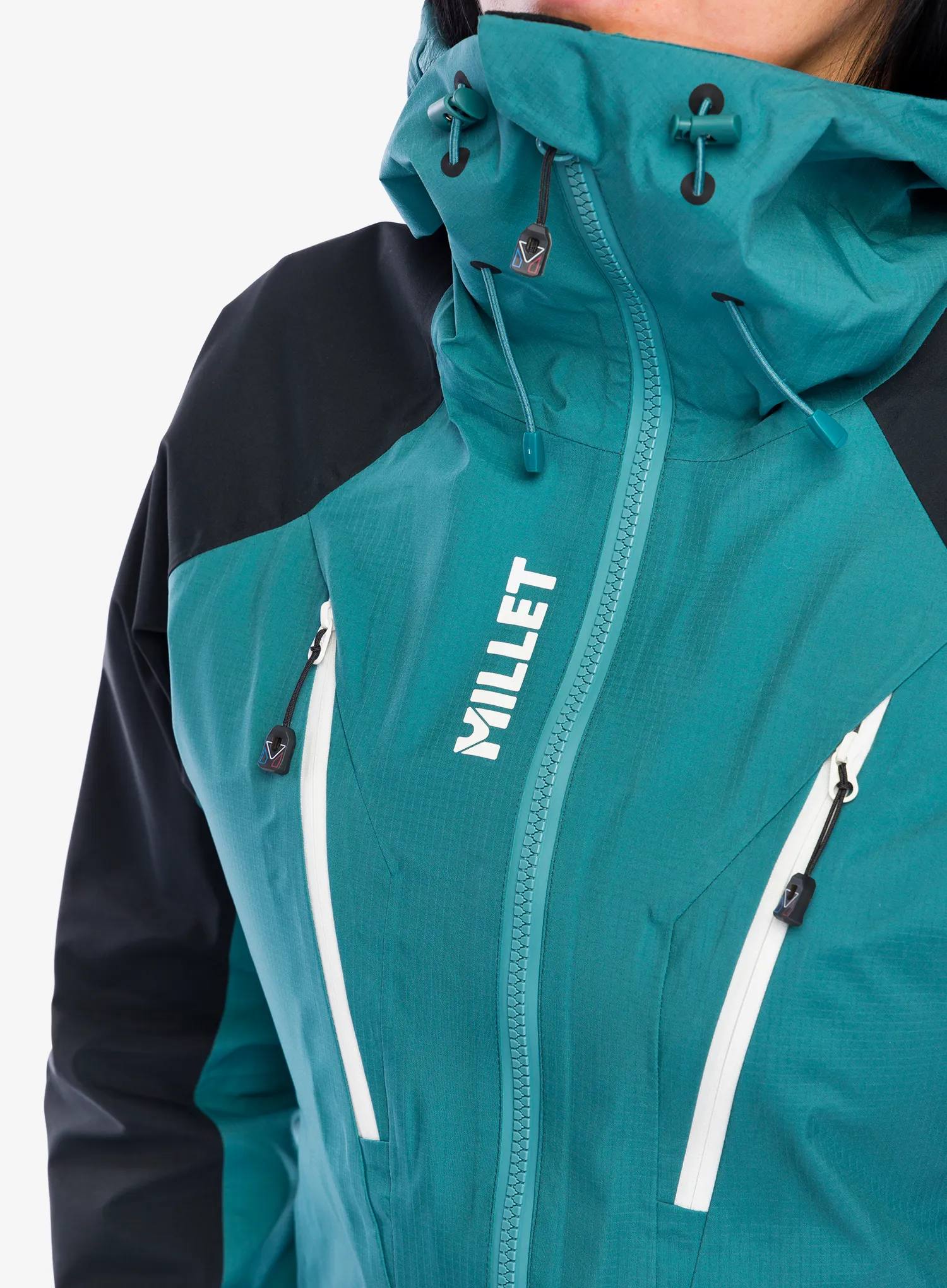 Dámská nepromokavá bunda s membránou Millet Trilogy V Icon GTX Pro Jacket - hydro/black