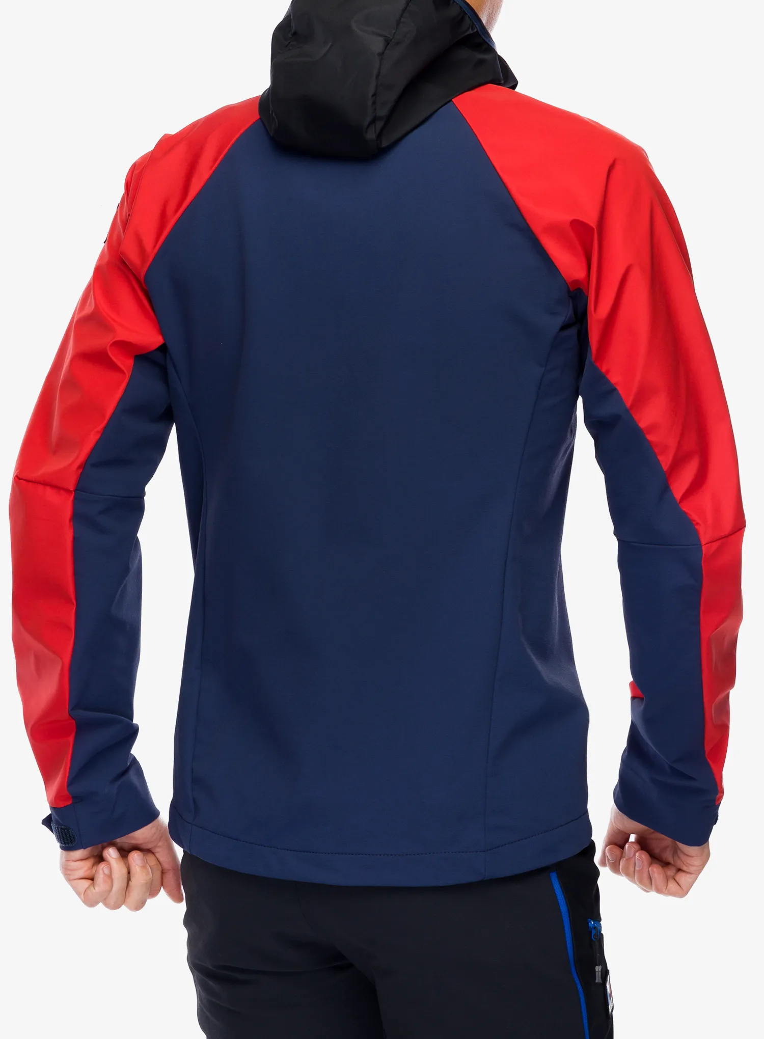 Softshellová bunda pánská Millet Trilogy V Icon INFINIUM Jacket - saphir/rouge