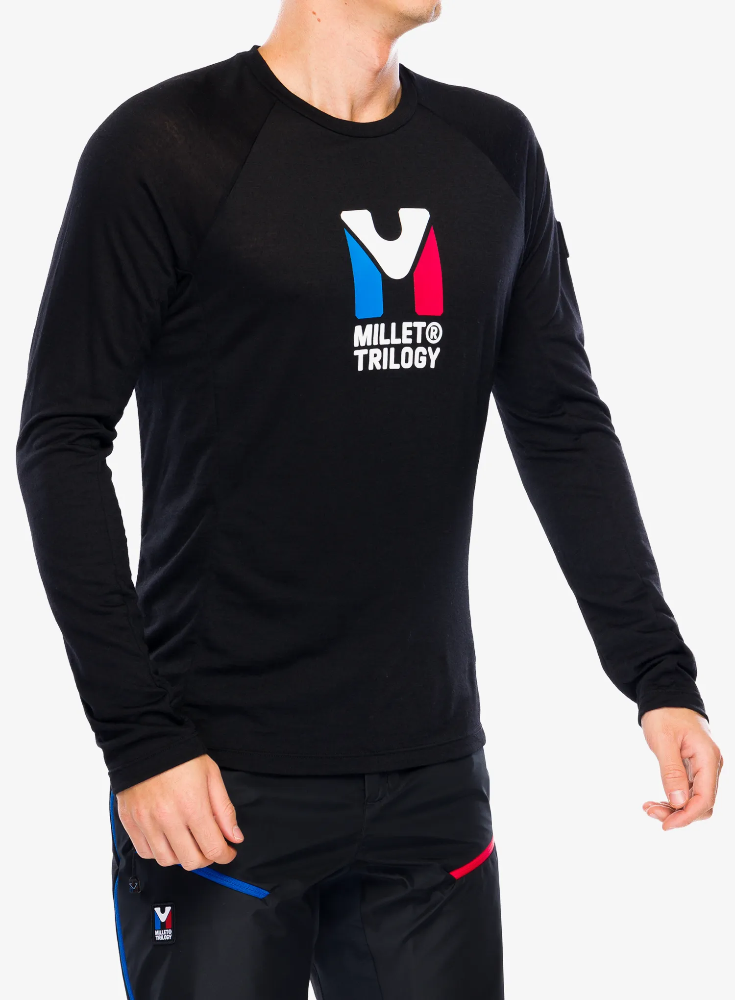 Longsleeve Millet Trilogy Wool TS LS - black
