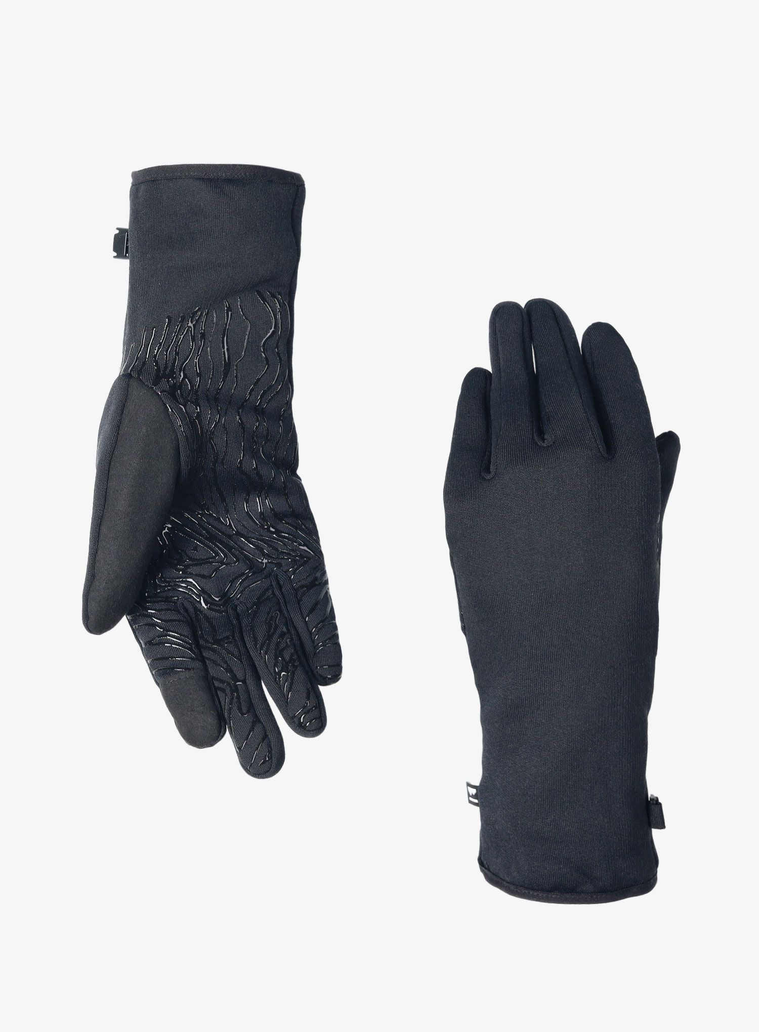 Rukavice s 5 prsty Mons Royale AMP Wool Fleece Glove - black
