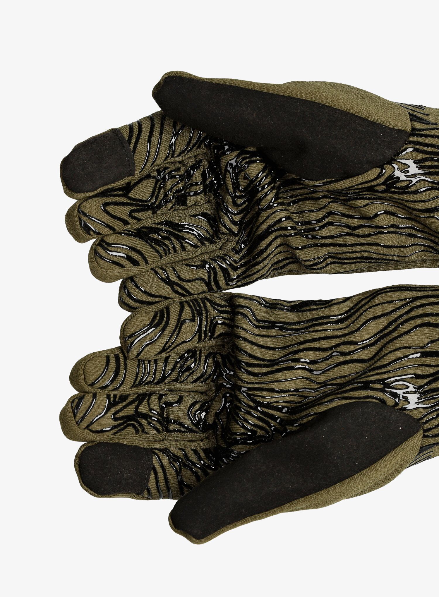 Rukavice Mons Royale AMP Wool Fleece Glove - dark olive