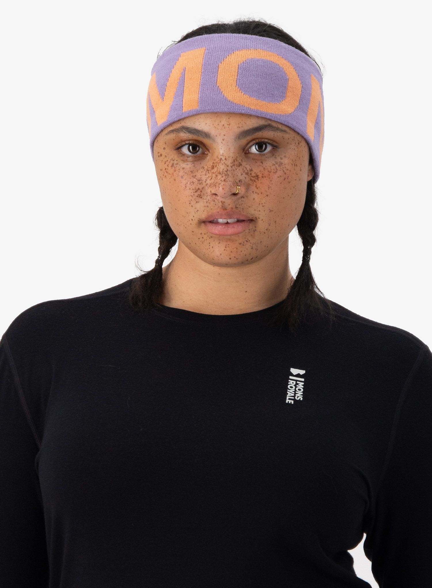 Čelenka Mons Royale Arcadia Headband - lupin/punch
