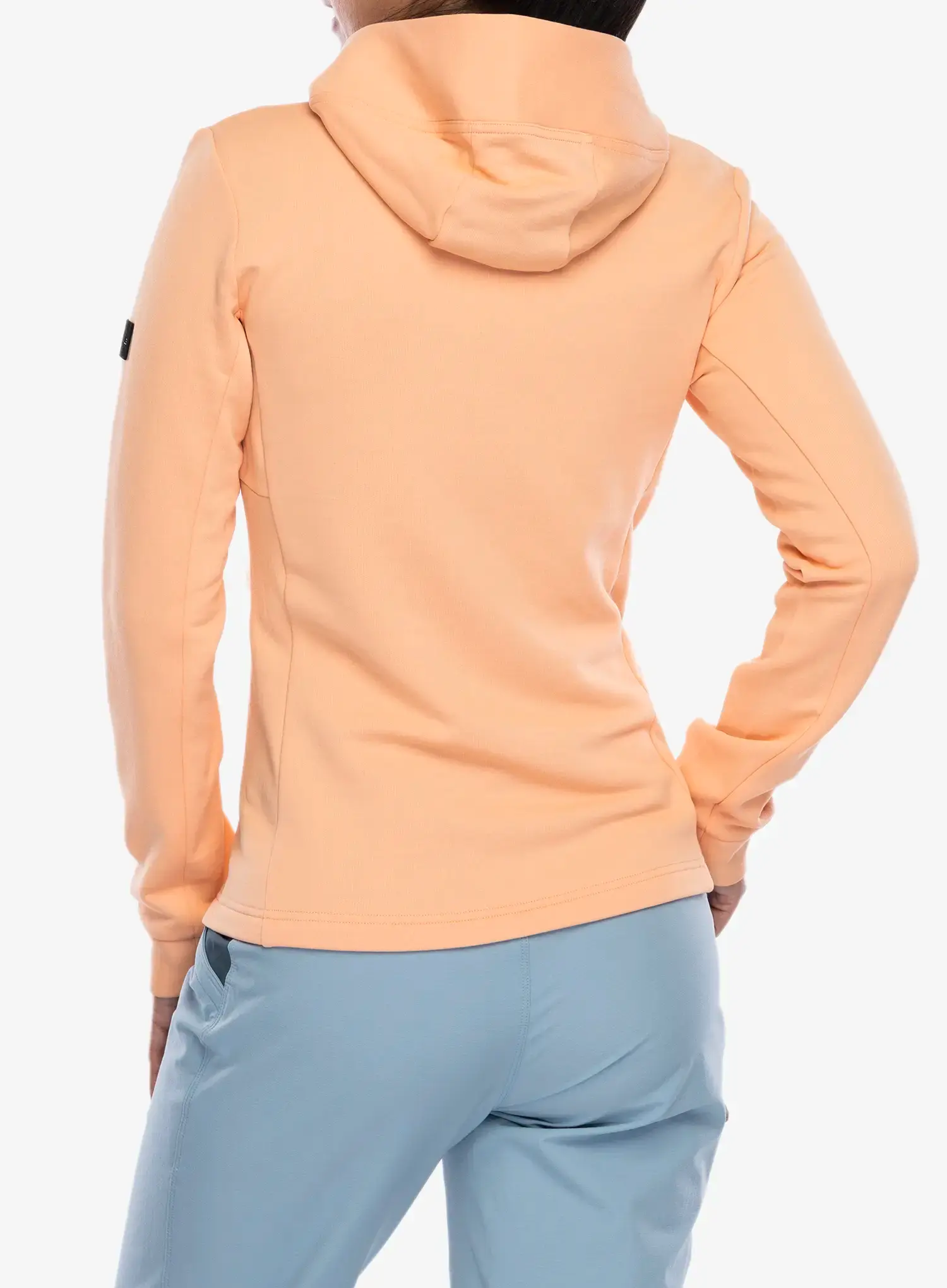Dámská mikina Mons Royale Arcadia Merino Fleece Hoody - melon