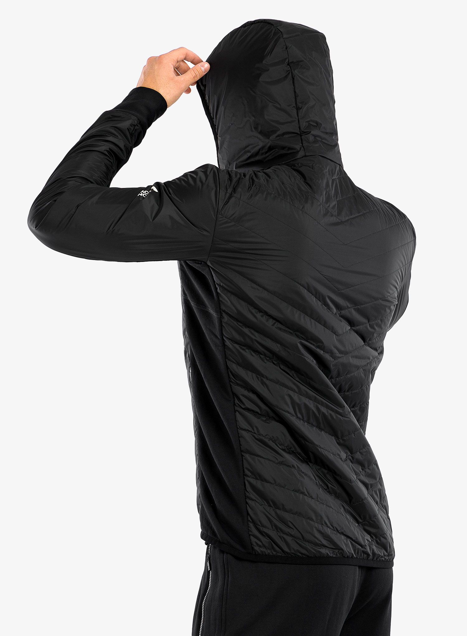 Izolovaná bunda Mons Royale Arete Merino Insulation Hood - black