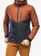 Zateplená bunda Mons Royale Arete Wool Insulation Hood - dark copper/black