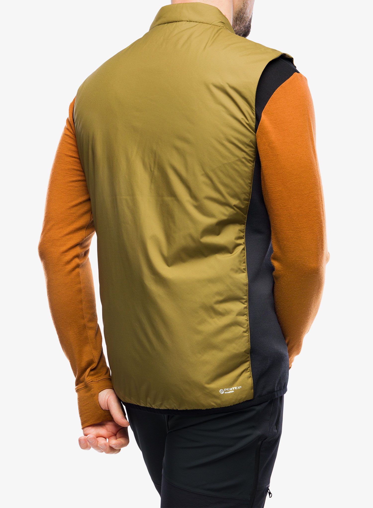 Zateplená vesta Mons Royale Arete Wool Insulation Vest - forest floor