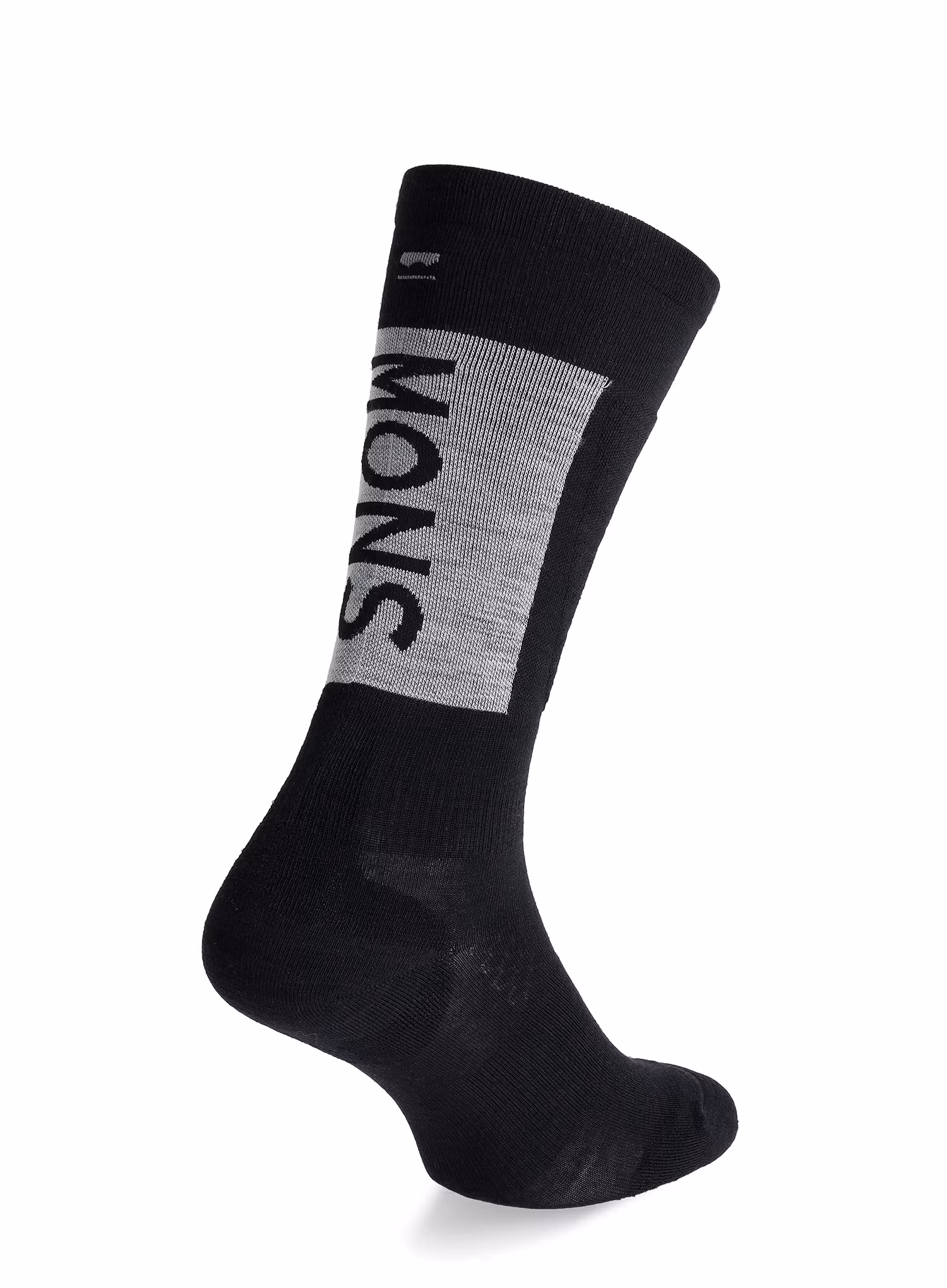 Merino ponožky Mons Royale Atlas Snow Sock - black