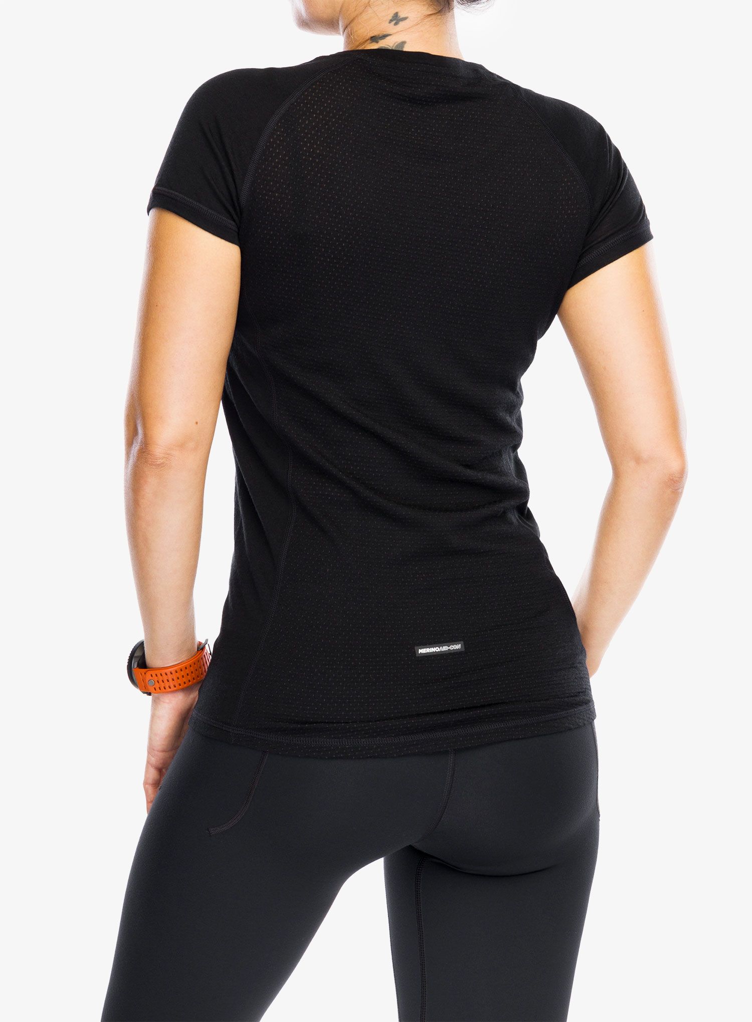 Dámské termoaktivní tričko Mons Royale Bella Tech Tee - black