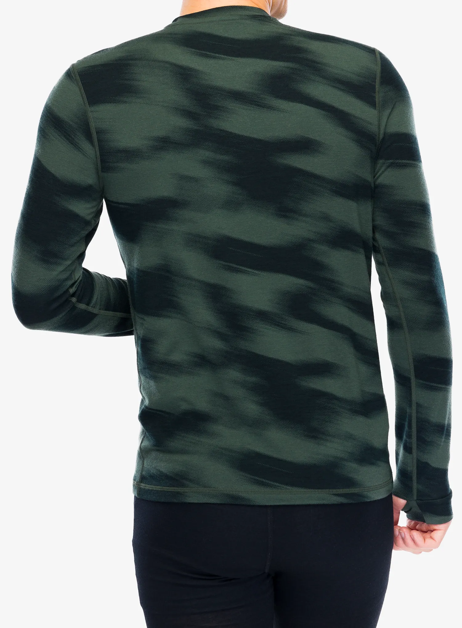 Termoaktivní mikina Mons Royale Cascade Merino Flex 200 LS - motion