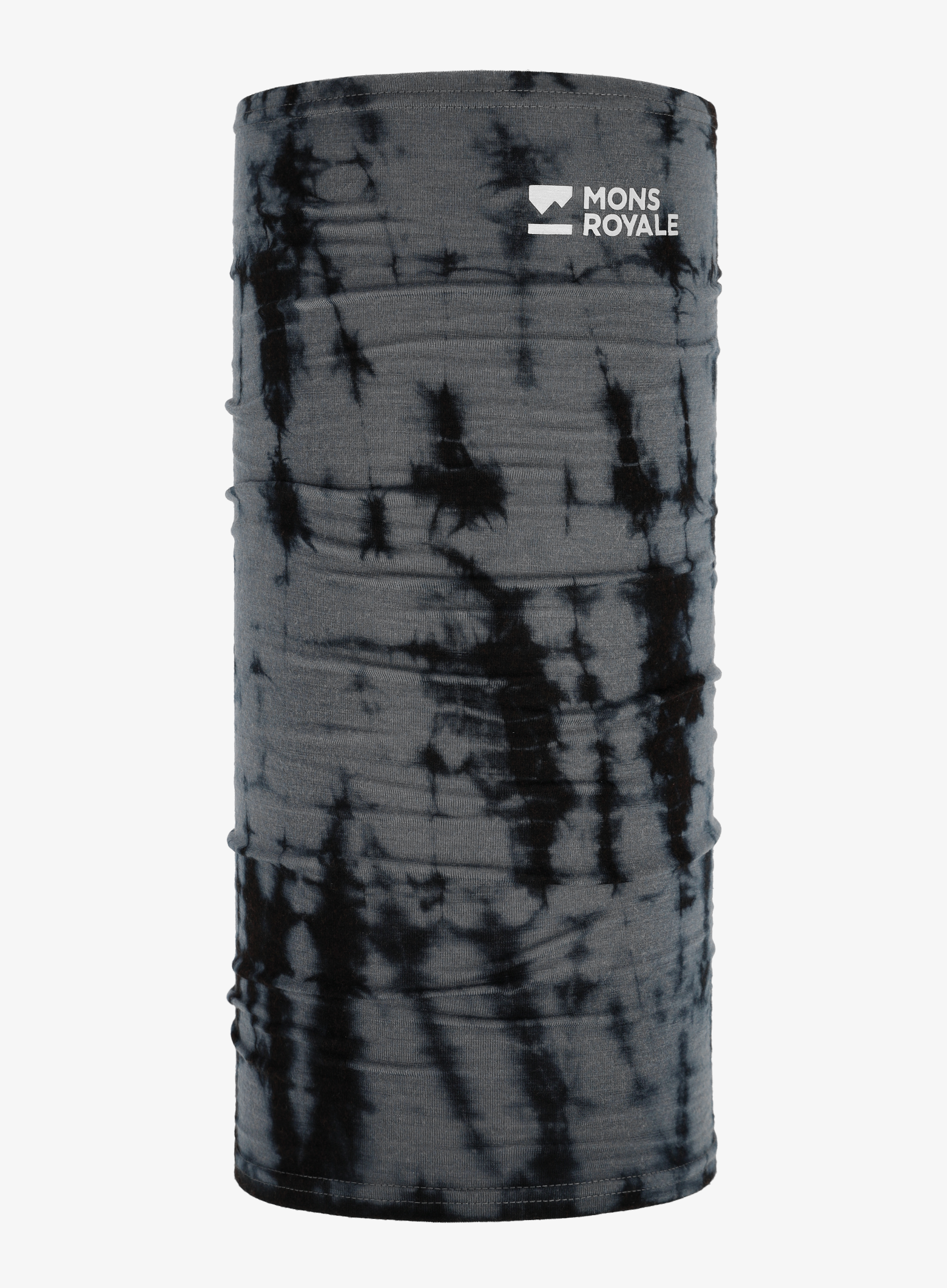 Multifunkční šátek Mons Royale Daily Dose Merino Neckwarmer - grey tie dye