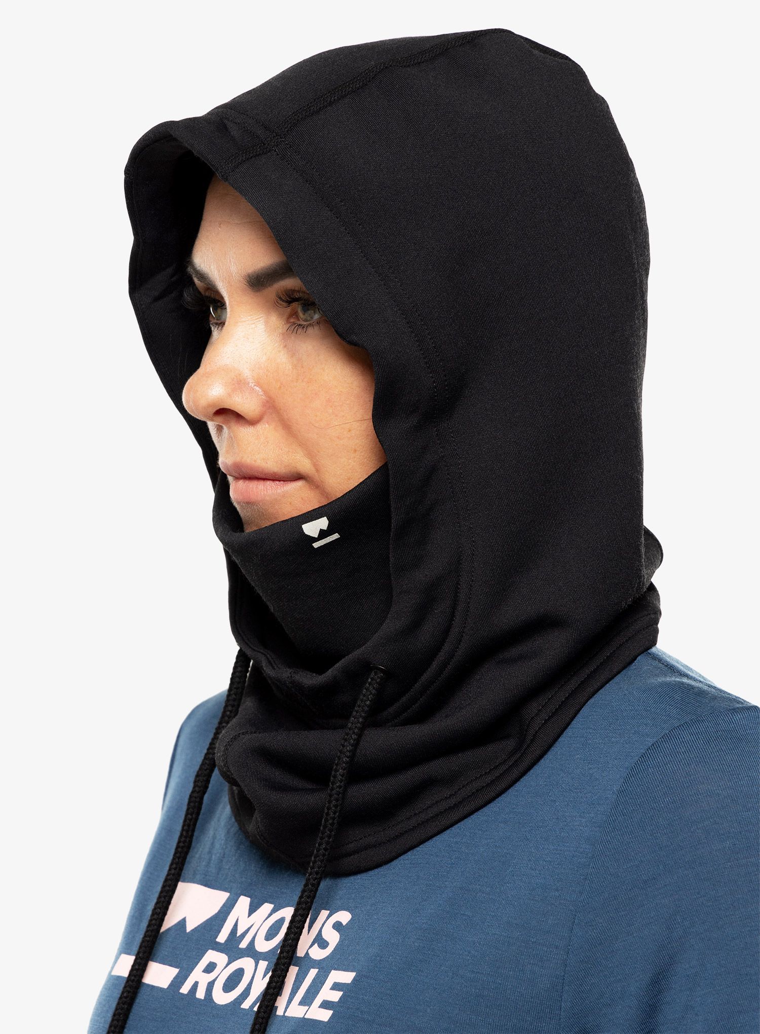 Kukla Mons Royale Decade Merino Fleece Hood - black