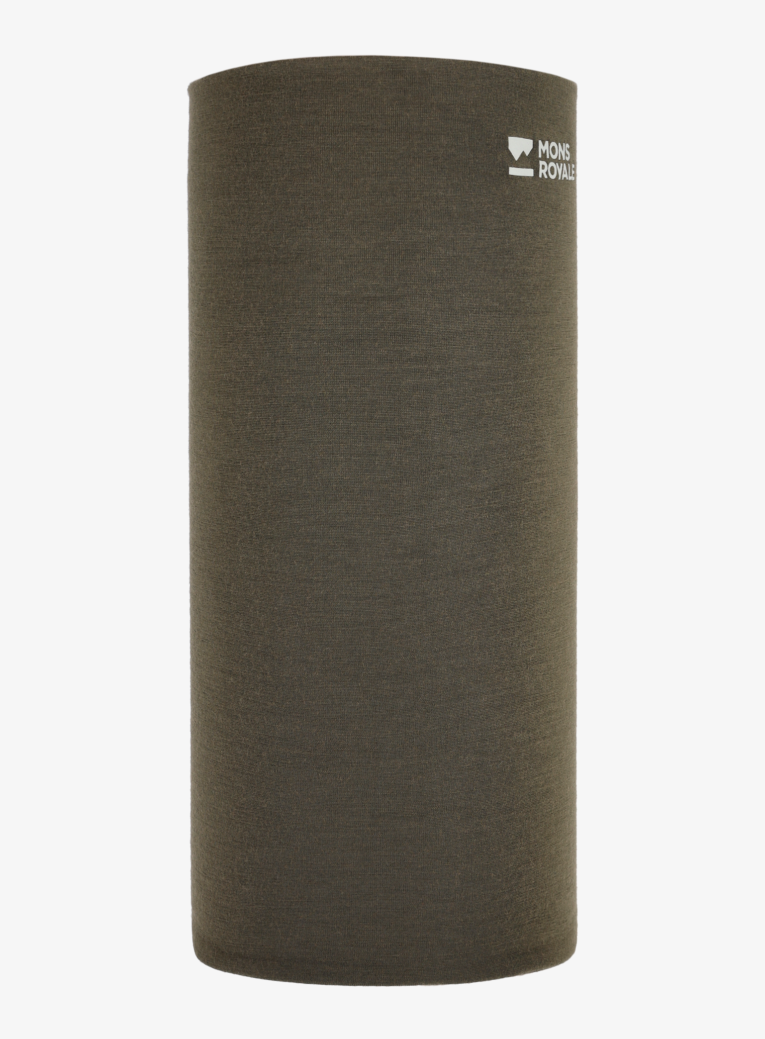 Nákrčník Mons Royale Double Up Neckwarmer - dark olive