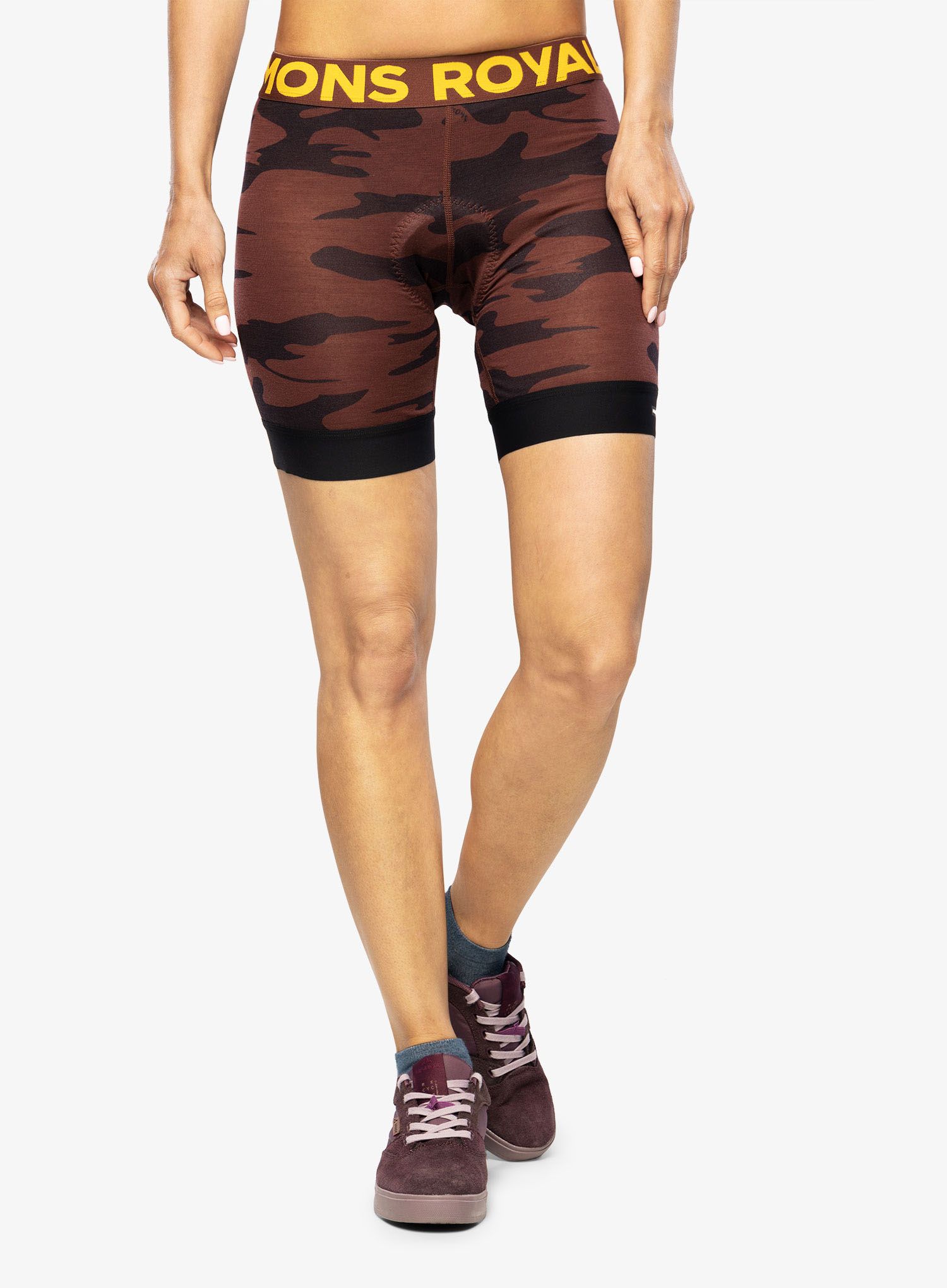 Dámské boxerky Mons Royale Enduro Bike Short Liner - camo