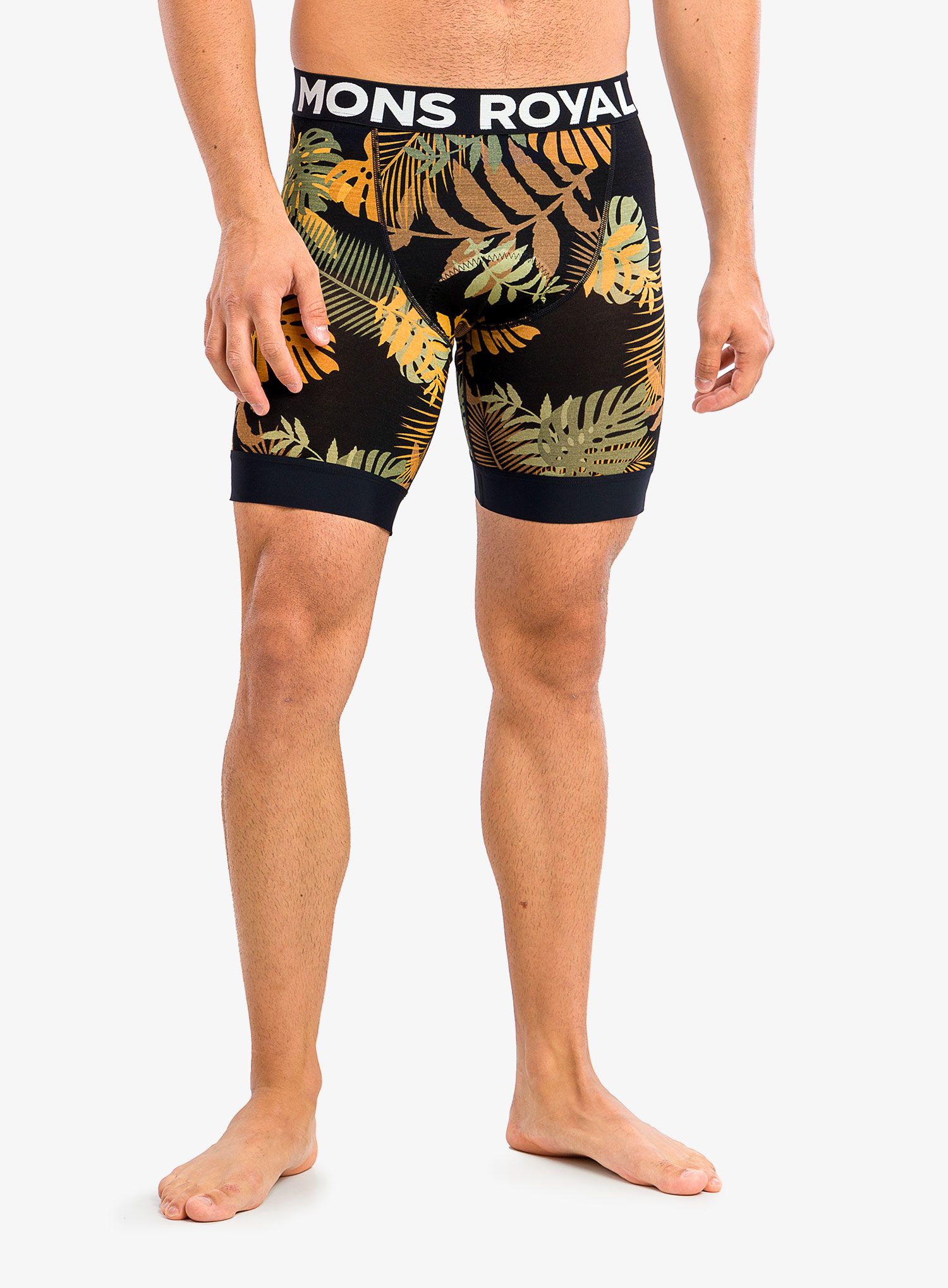 Termoaktivní boxerky Mons Royale Enduro Bike Short Liner - native camo