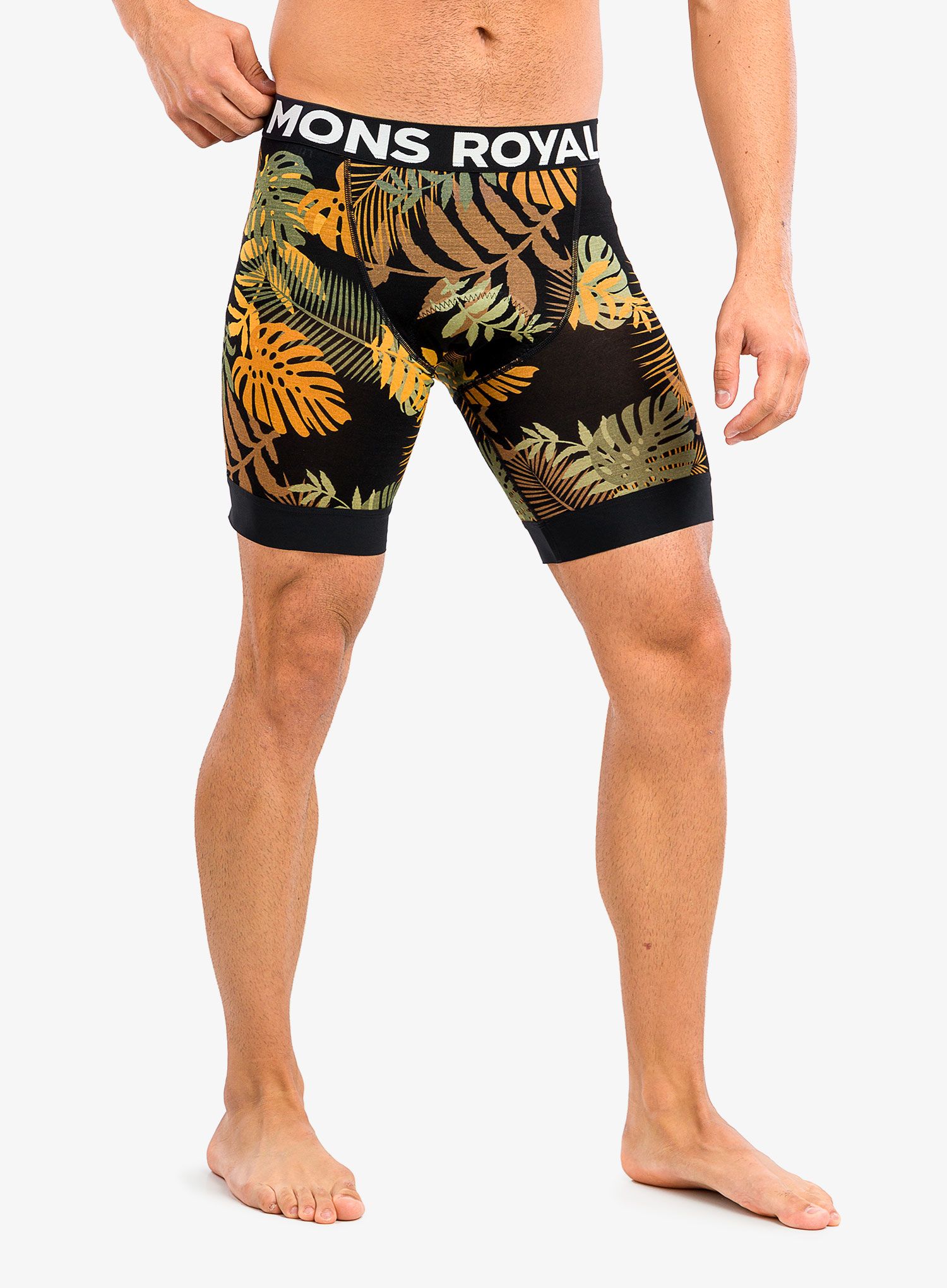 Termoaktivní boxerky Mons Royale Enduro Bike Short Liner - native camo