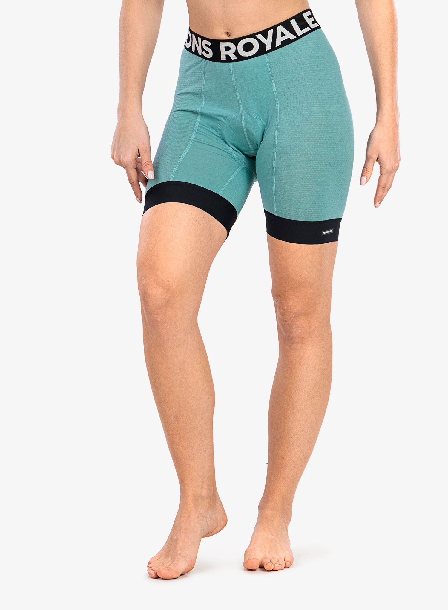 Dámské boxerky Mons Royale Epic Merino Shift Bike SL - sage