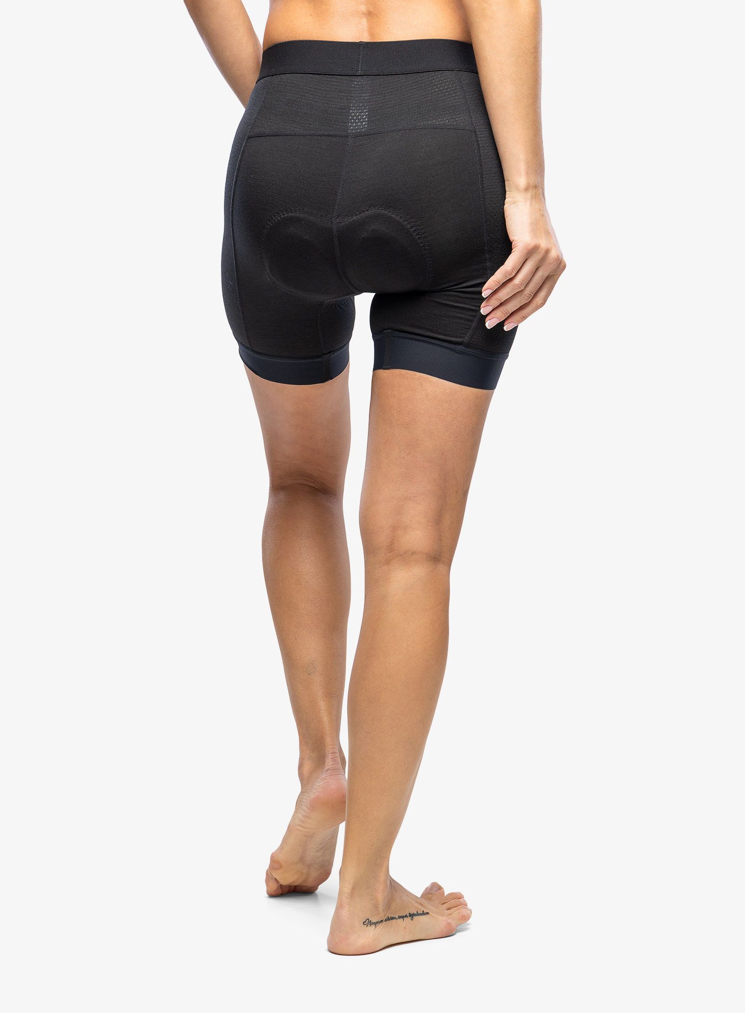 Cyklistické kraťasy dámské Mons Royale Epic Merino Shift Bike Short Liner - black