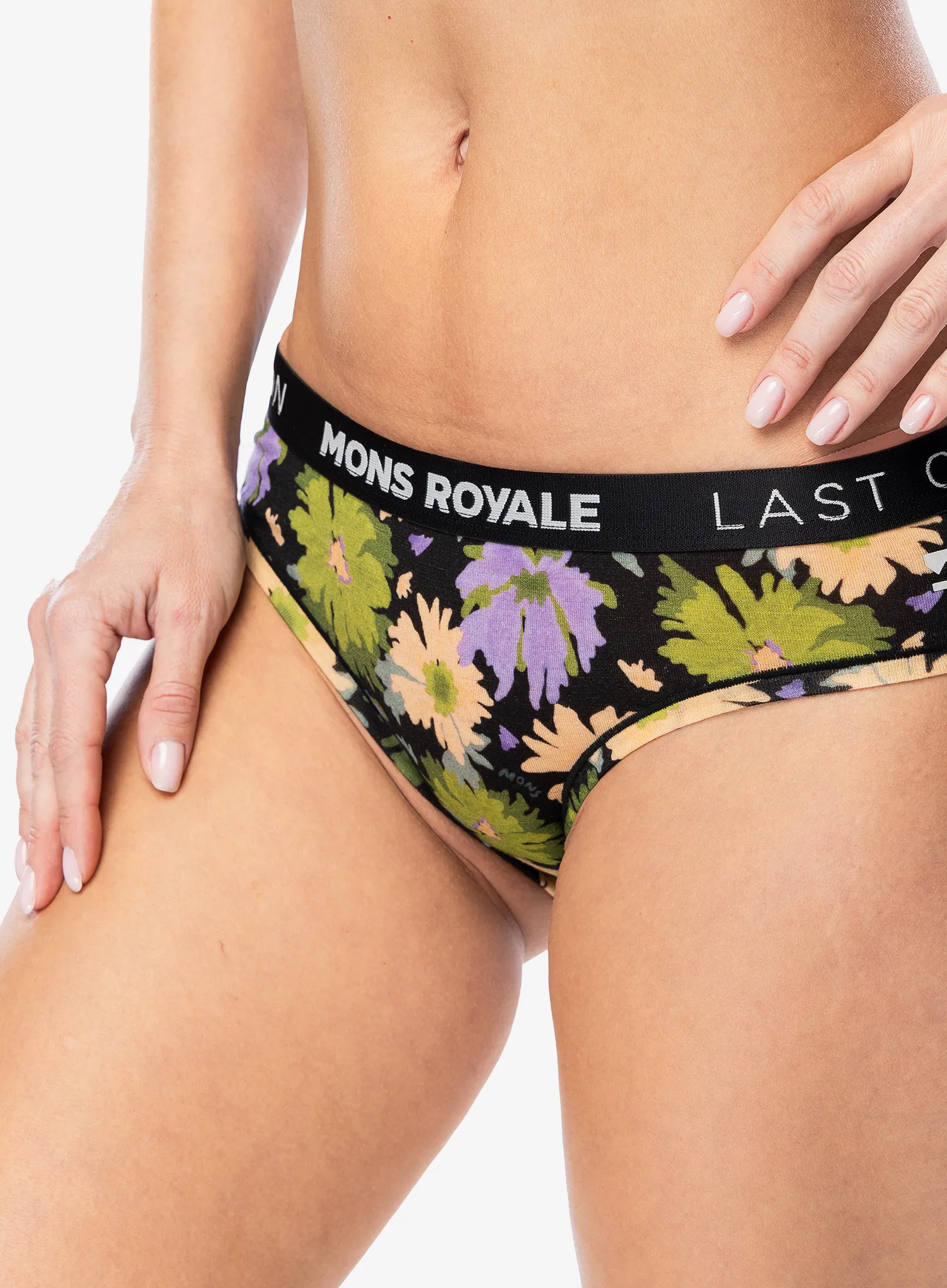 Dámské kalhotky Mons Royale FOLO Brief - alpine bloom