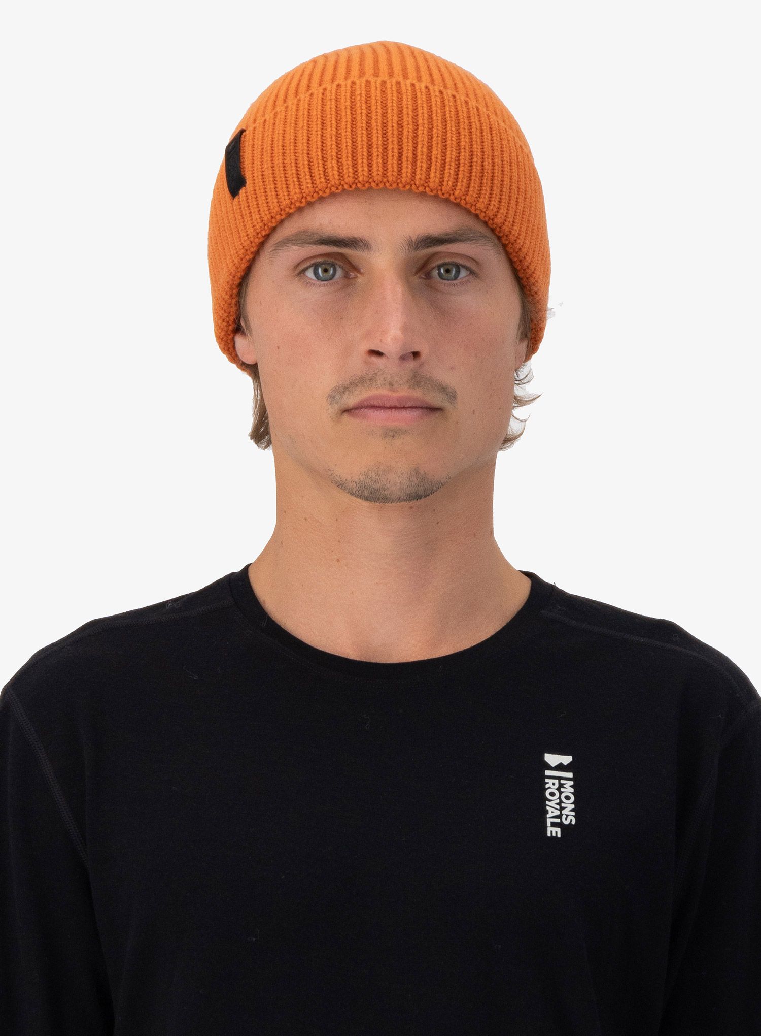 Zimní čepice Mons Royale Fjord Beanie - orange