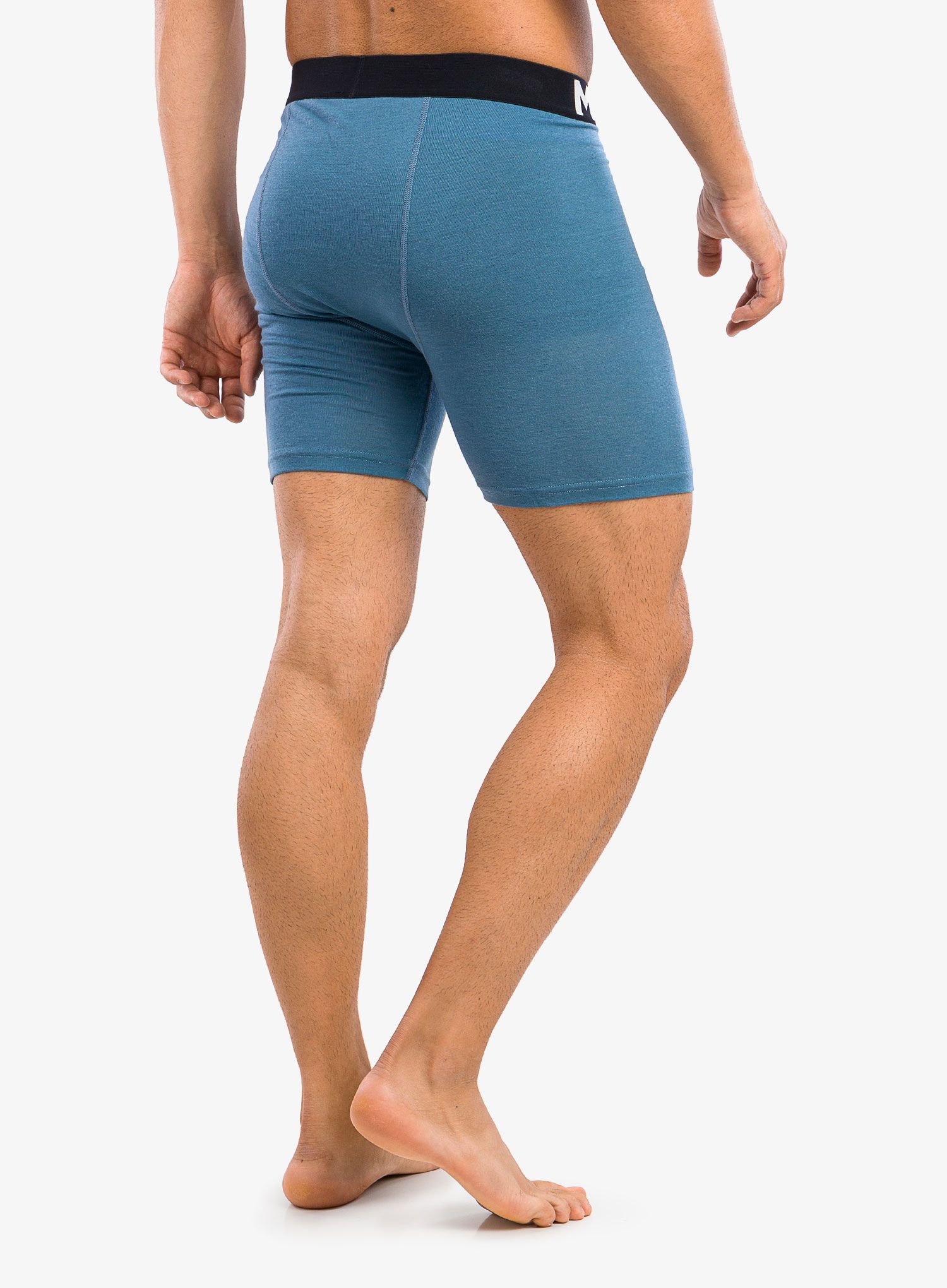 Funkční boxerky Mons Royale Hold 'em Boxer - blue slate