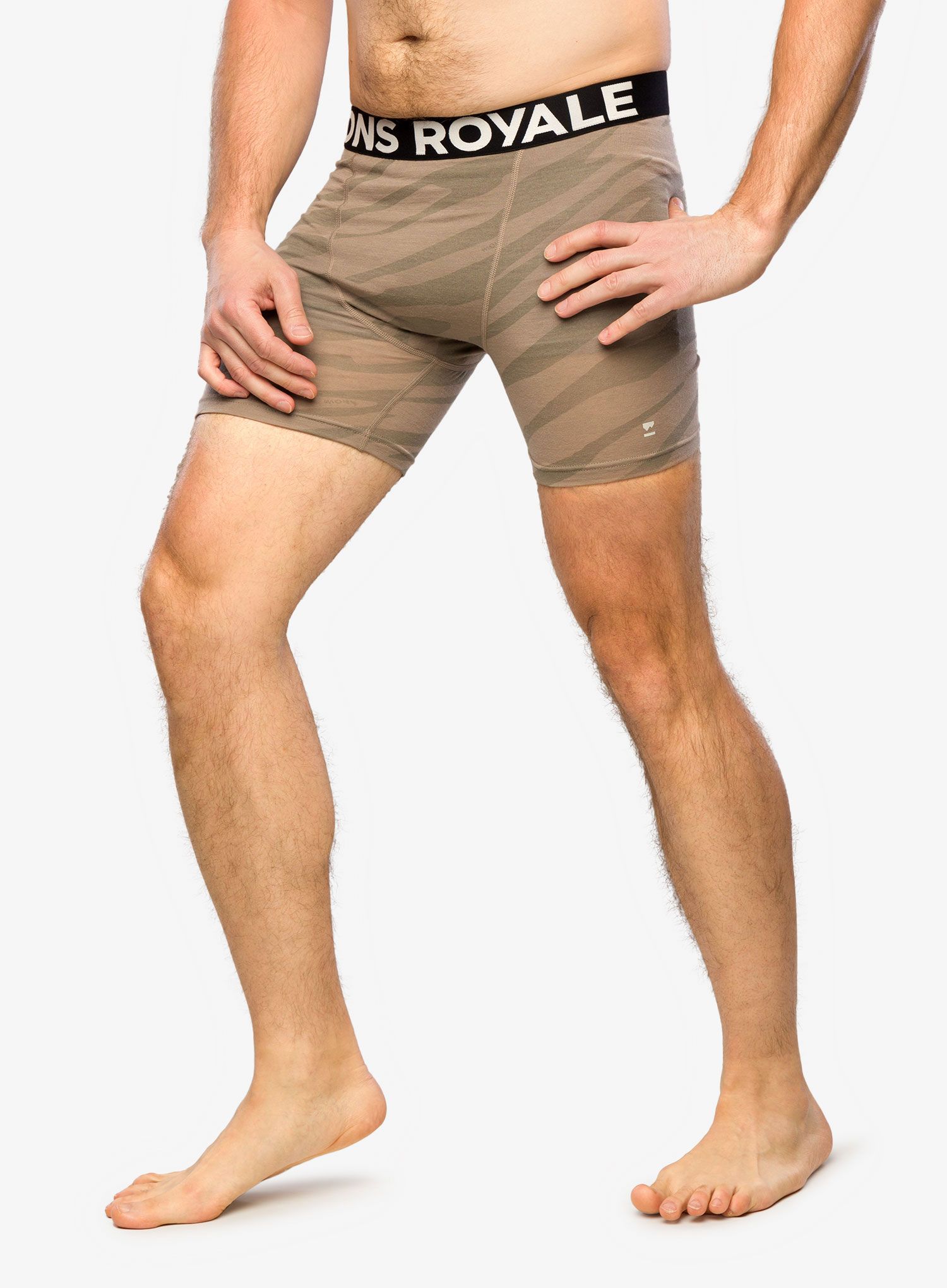 Termoaktivní boxerky Mons Royale Hold 'em Boxer - undercover camo