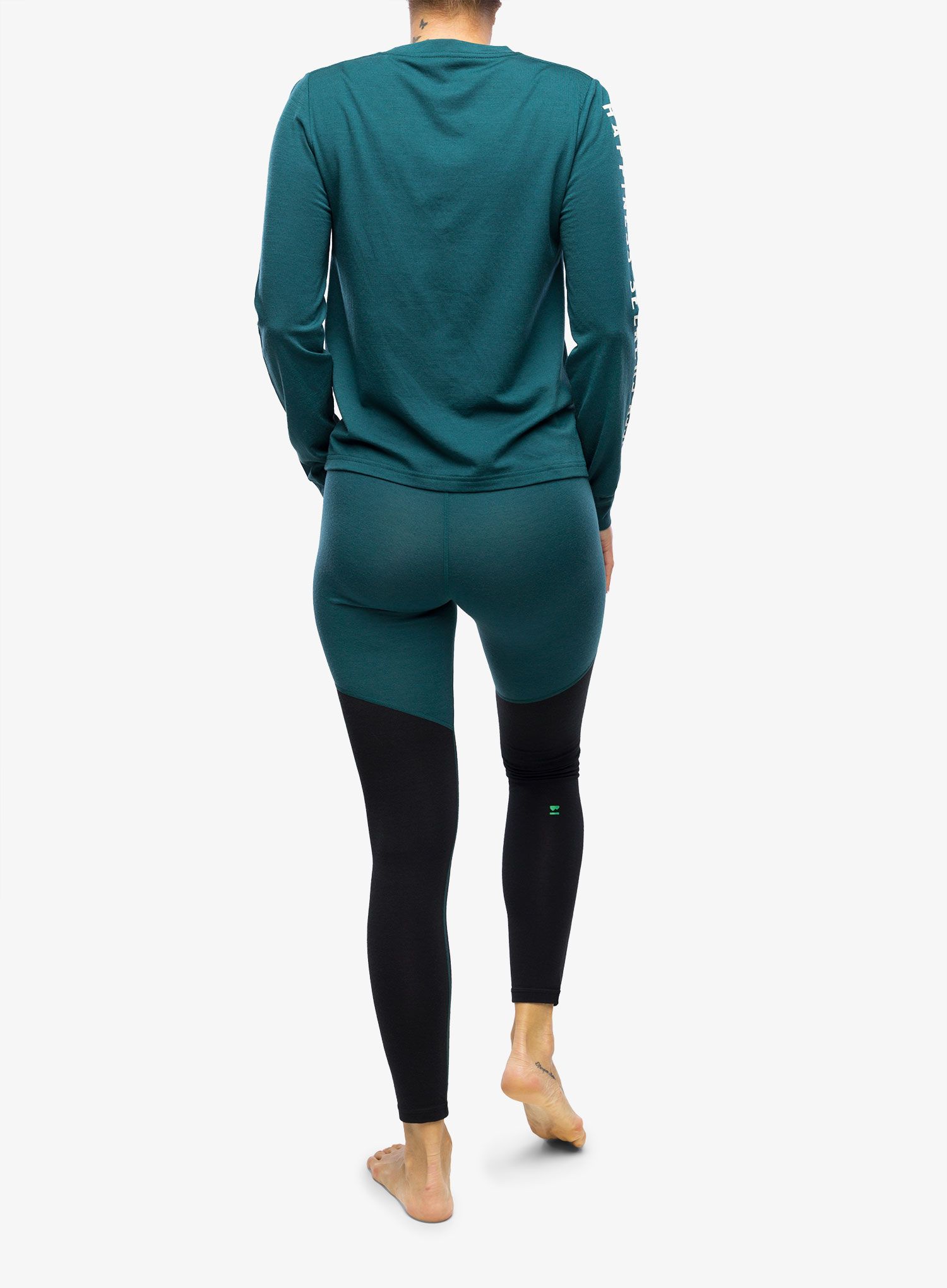 Dámská mikina Mons Royale Icon Relaxed LS - evergreen