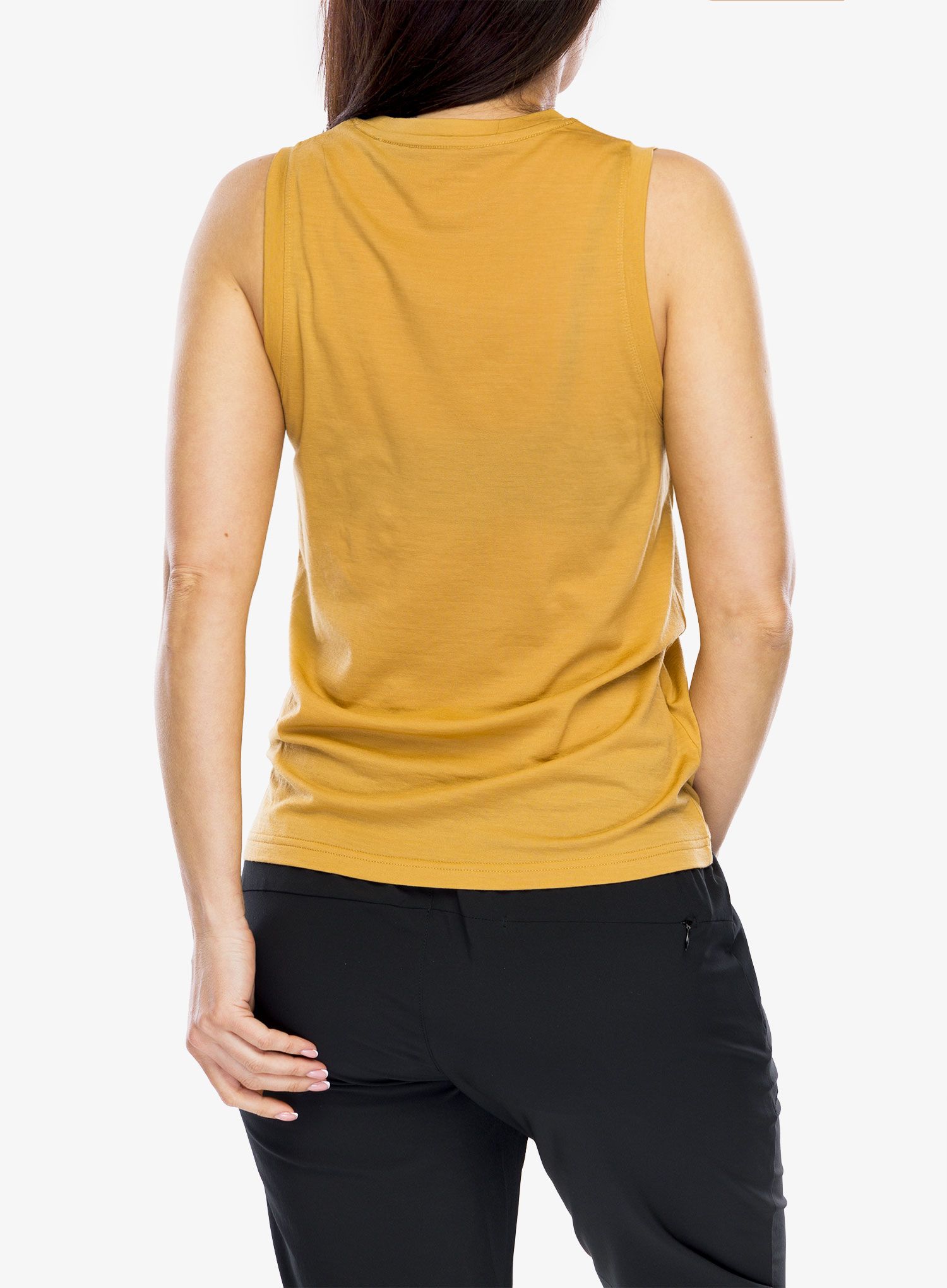 Dámský top Mons Royale Icon Relaxed Tank - honey