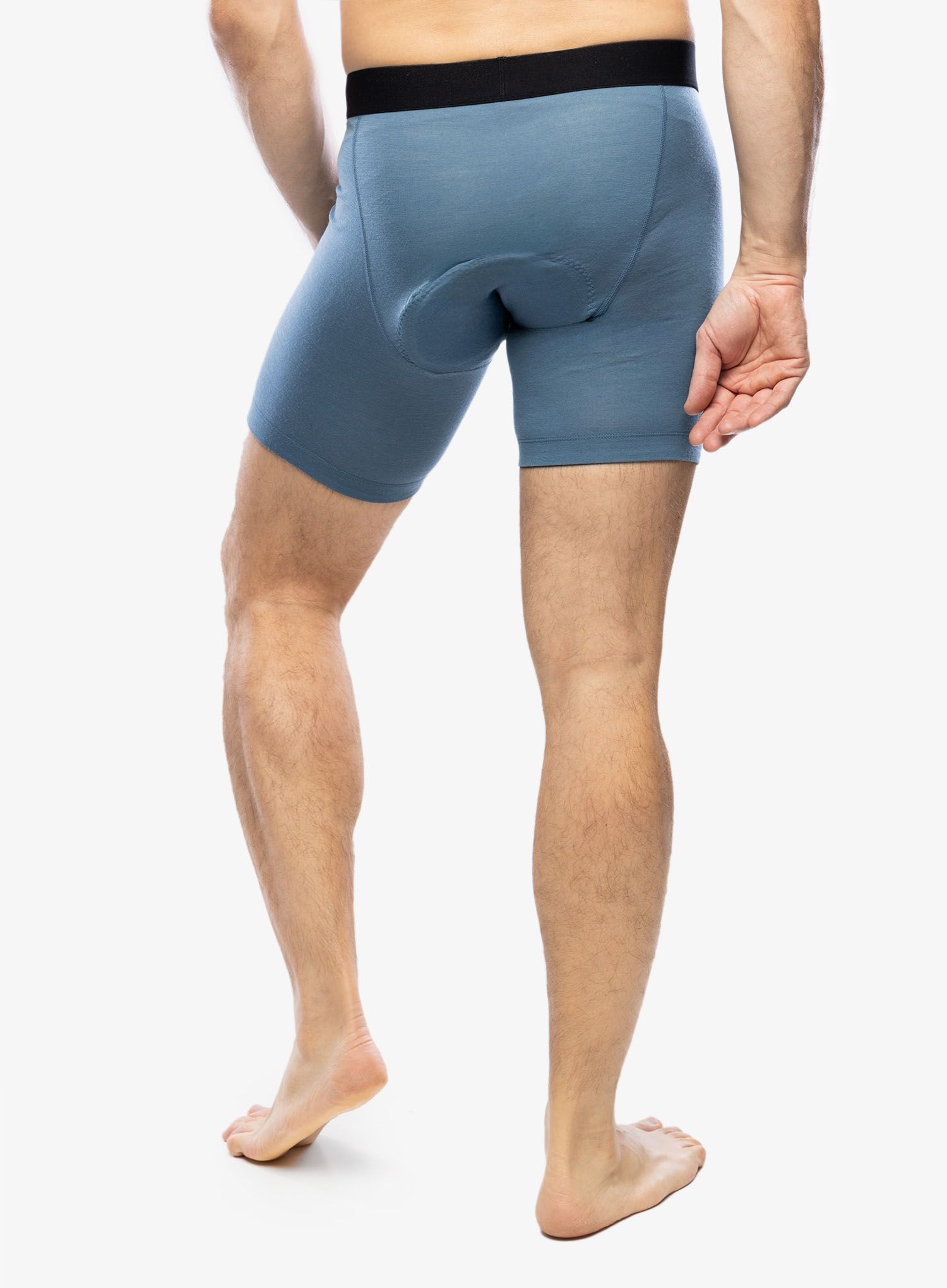 Cyklistické kraťasy Mons Royale Low Pro Merino Aircon Bike Short Liner - blue slate