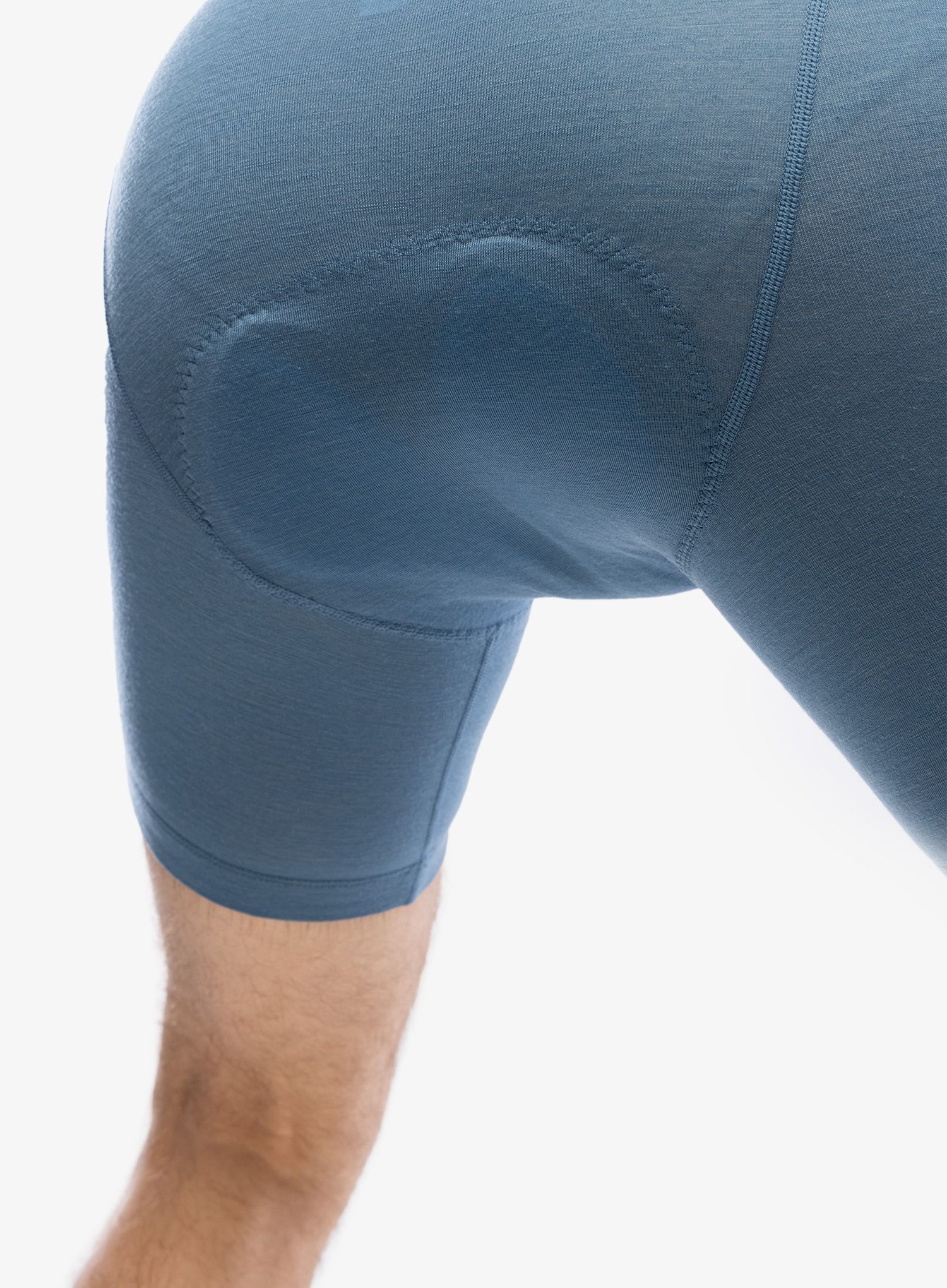 Cyklistické kraťasy Mons Royale Low Pro Merino Aircon Bike Short Liner - blue slate